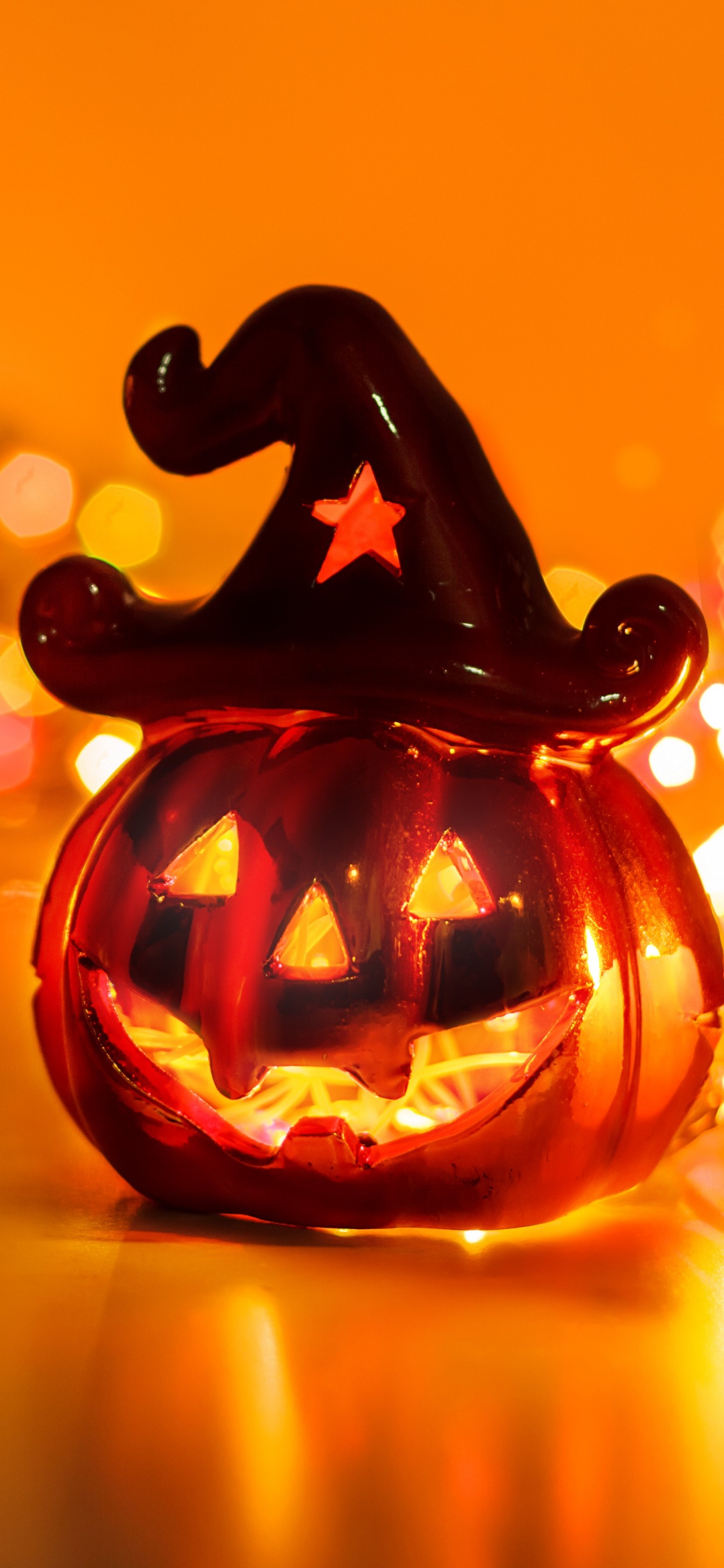 Naranja, Calabaza, Jack O'lantern, Vela de Calabaza de Halloween, La Quema De Velas. Wallpaper in 1242x2688 Resolution