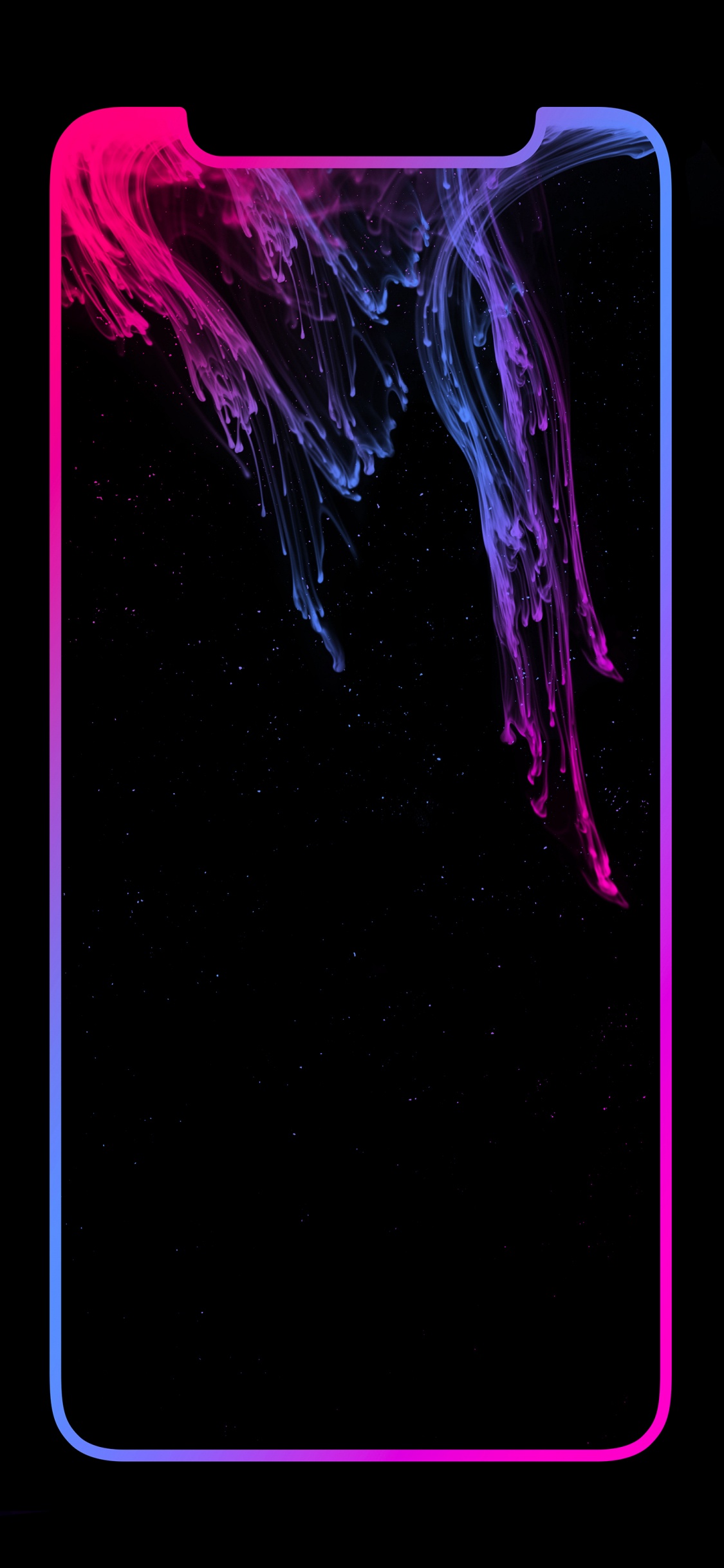 Arte, Morado, Violeta, Magenta, Agua. Wallpaper in 1125x2436 Resolution