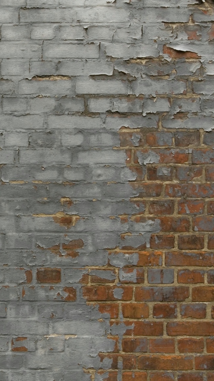 Mur de Briques Brunes et Grises. Wallpaper in 720x1280 Resolution