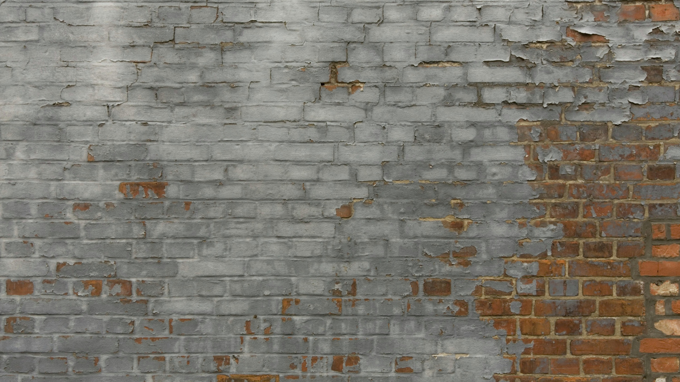 Brown and Gray Brick Wall. Wallpaper in 1366x768 Resolution