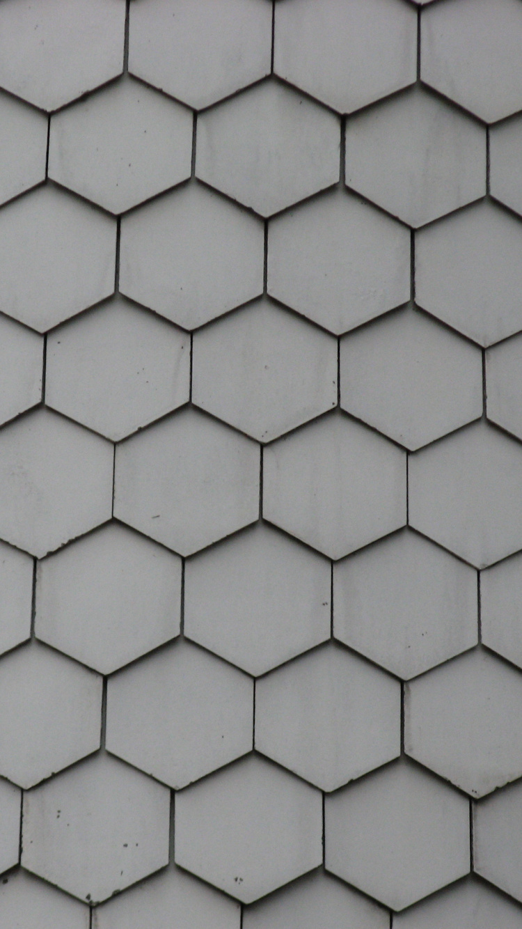 White and Gray Square Pattern. Wallpaper in 750x1334 Resolution