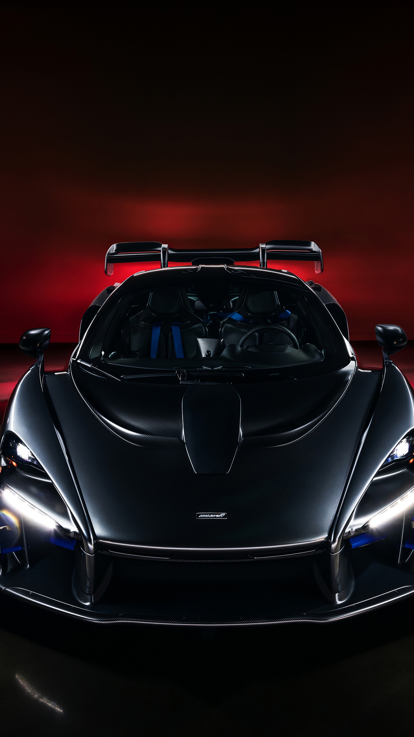 Supercar, Cars, Mclaren Senna, Auto Show, Hood. Wallpaper in 1440x2560 Resolution