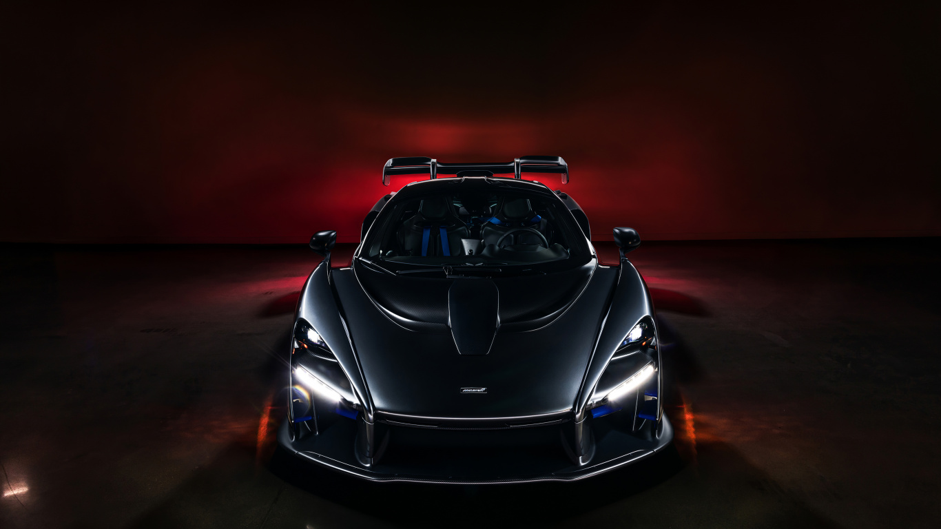 Supercar, Mclaren de Senna, Salon de L'auto, Capuchon, L'éclairage Automobile. Wallpaper in 1366x768 Resolution