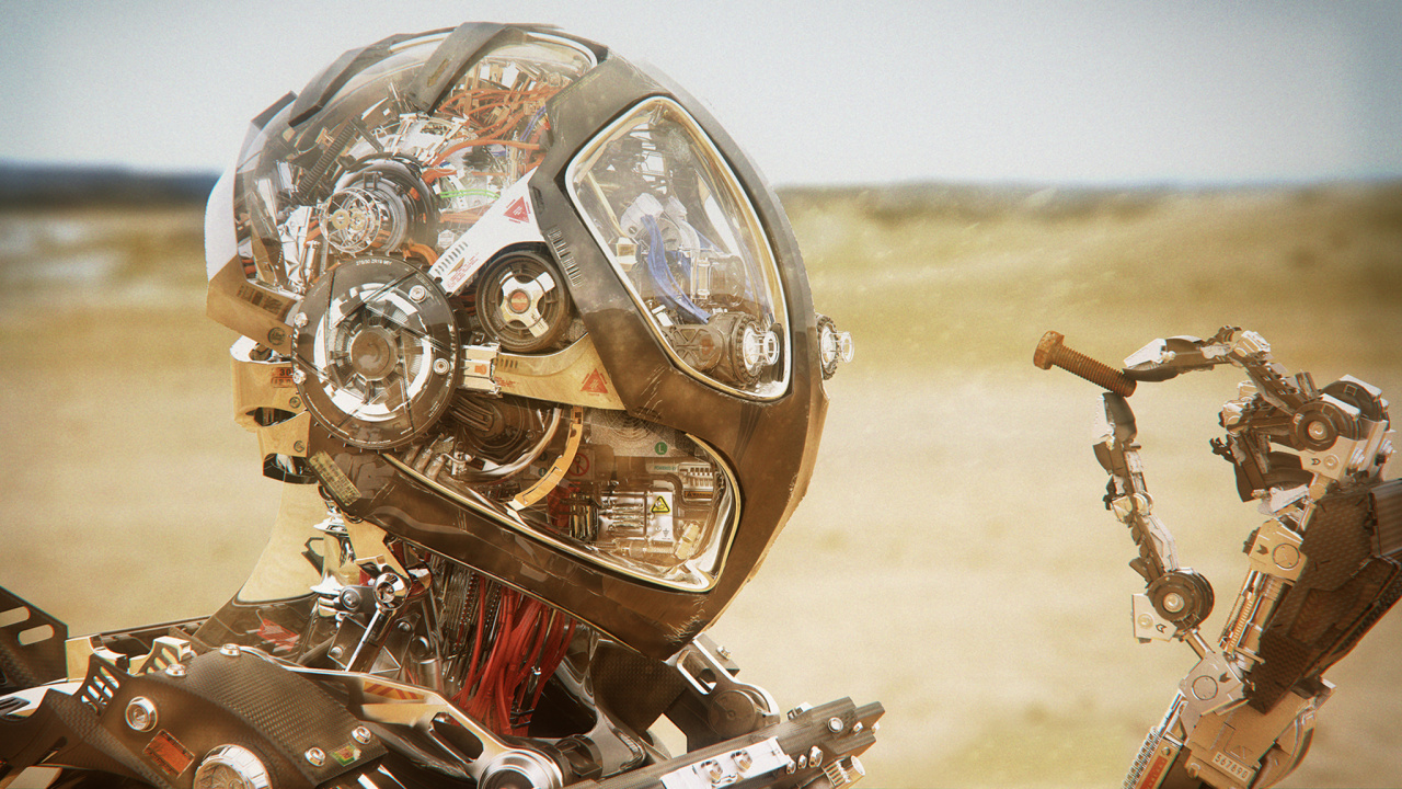 Schwarz-silberner Motorradmotor. Wallpaper in 1280x720 Resolution