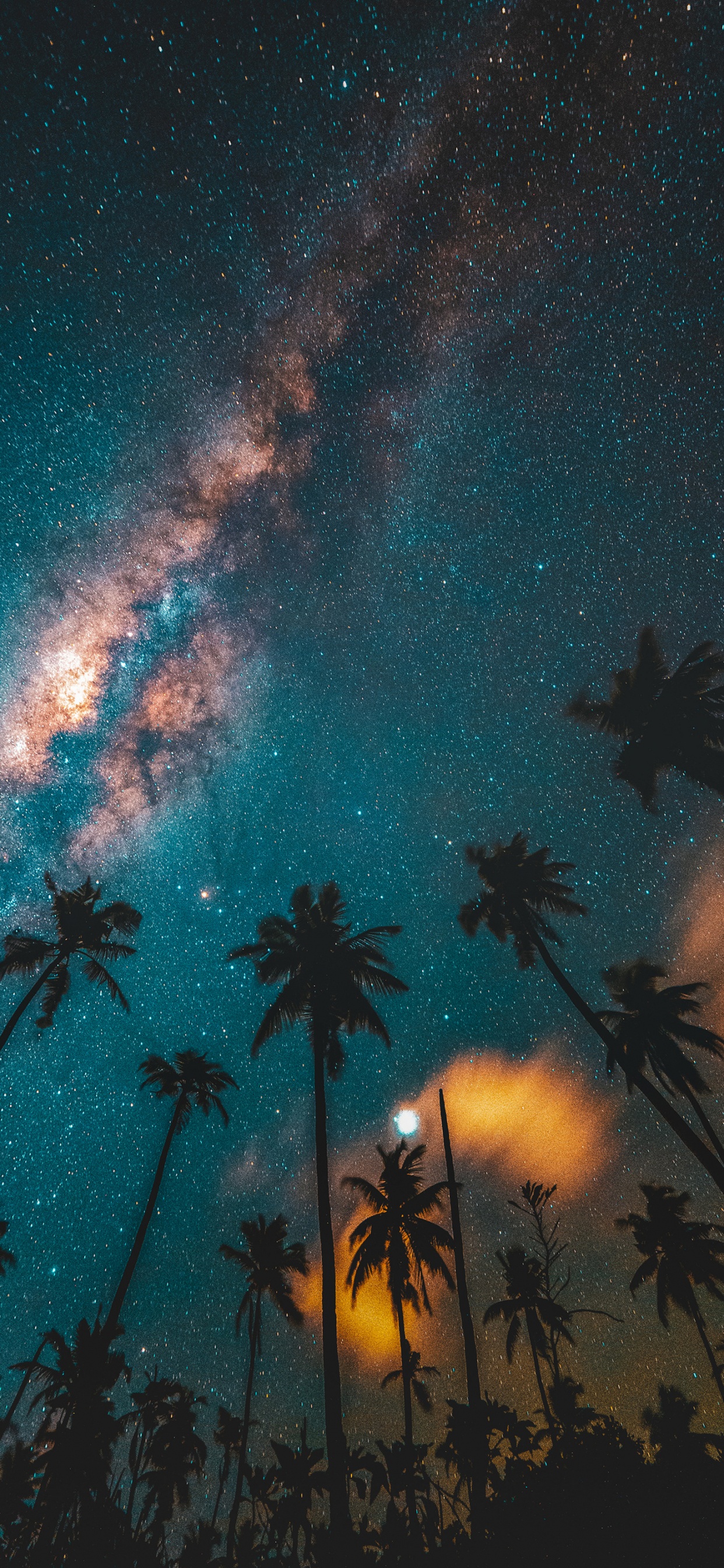 Ciel Plein D'étoiles, Rachel Philippe, Jeu Froid, Seum Dero, Nuit. Wallpaper in 1242x2688 Resolution