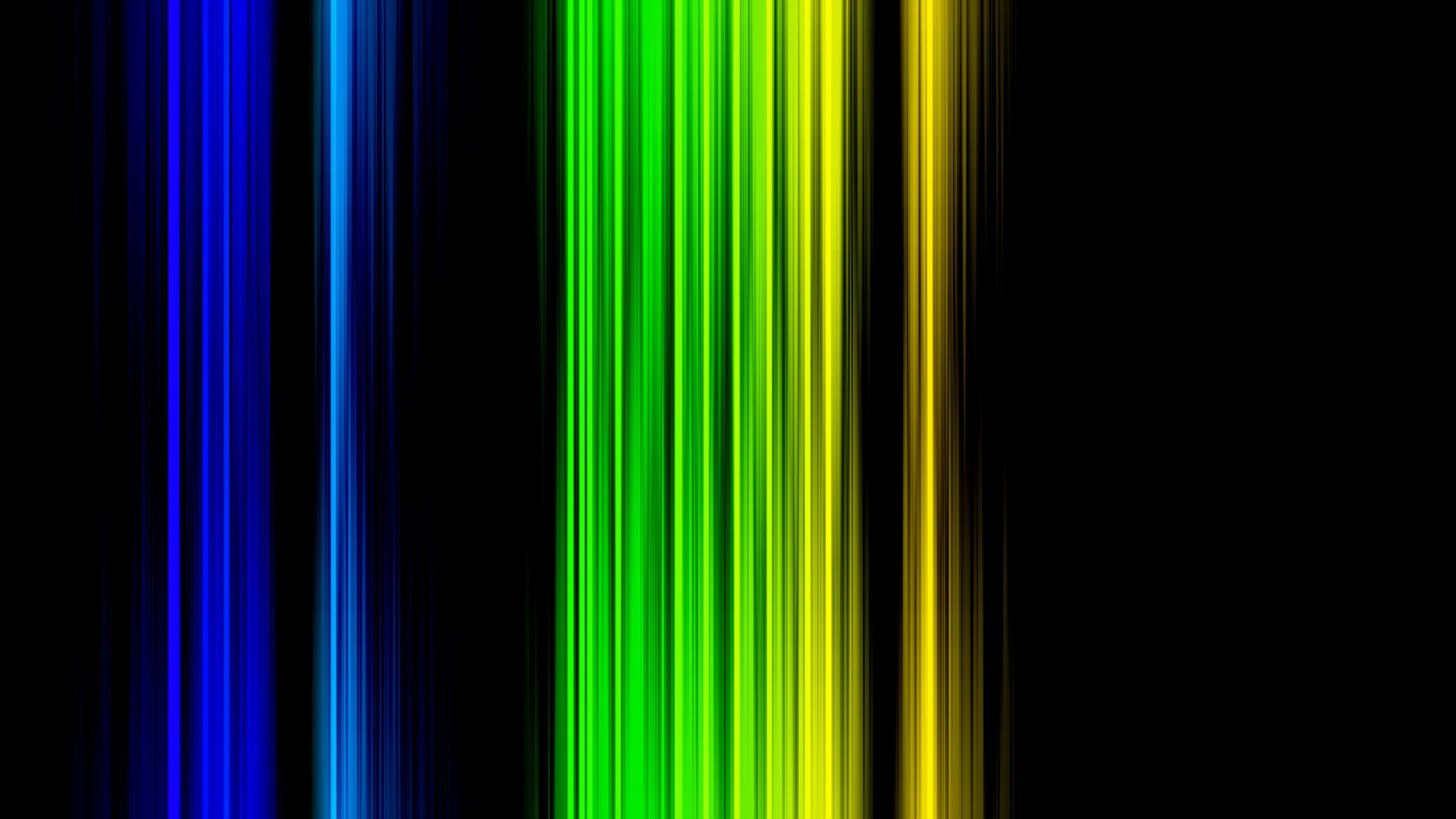 Green Blue and Black Striped Lights. Wallpaper in 1920x1080 Resolution