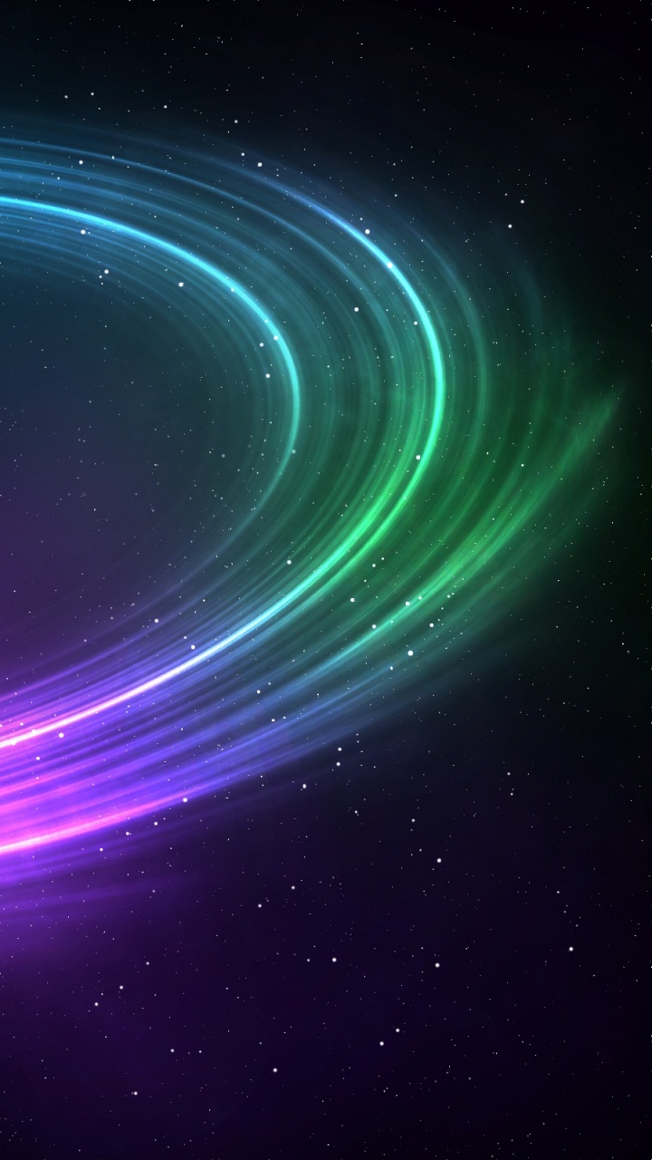 外层空间, 圆圈, 旋涡, 地球的气氛 壁纸 720x1280 允许