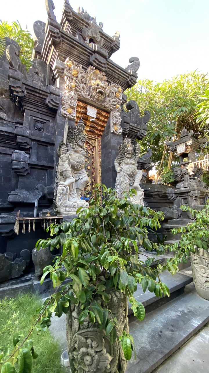 Bali, la Arquitectura China, Jardin, Planta de Interior, Maceta. Wallpaper in 720x1280 Resolution