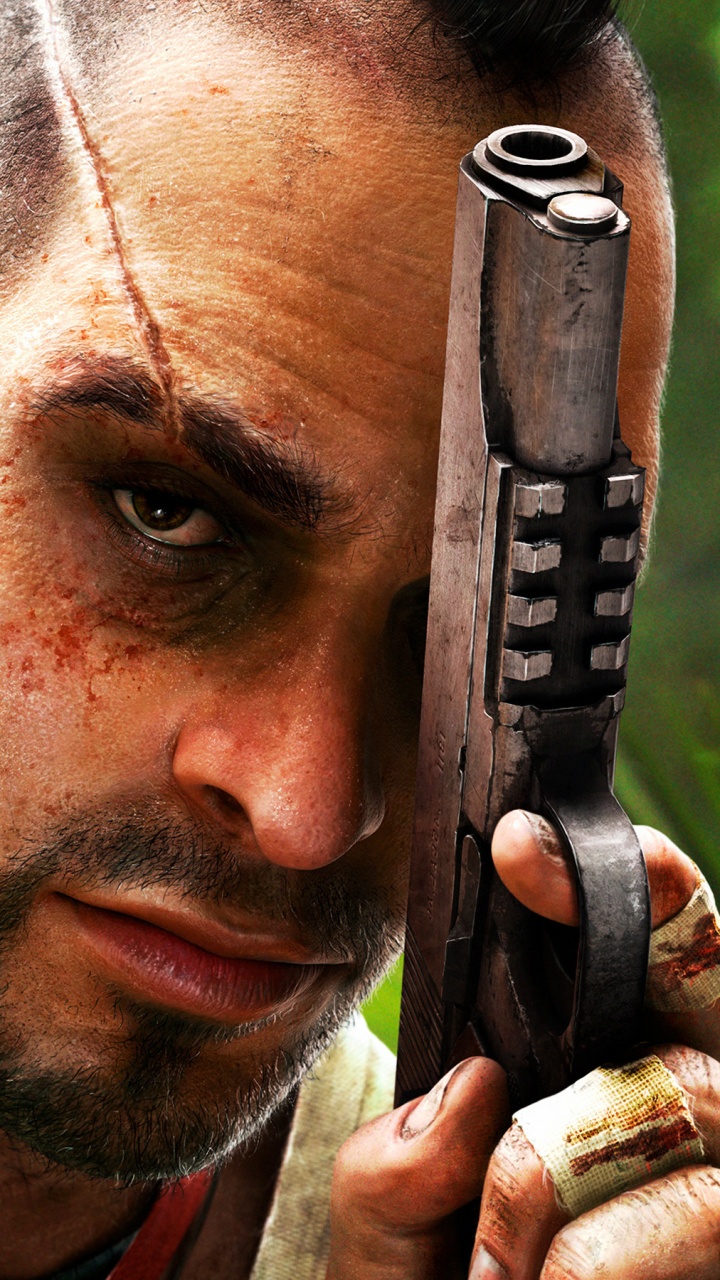Far Cry 3, Far Cry 4, Gesichtsbehaarung, Kehllappen, Ohr. Wallpaper in 720x1280 Resolution