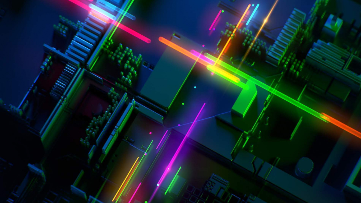 Razer, Razer Phone 2, Android, Razer Phone, Gr. Wallpaper in 1366x768 Resolution