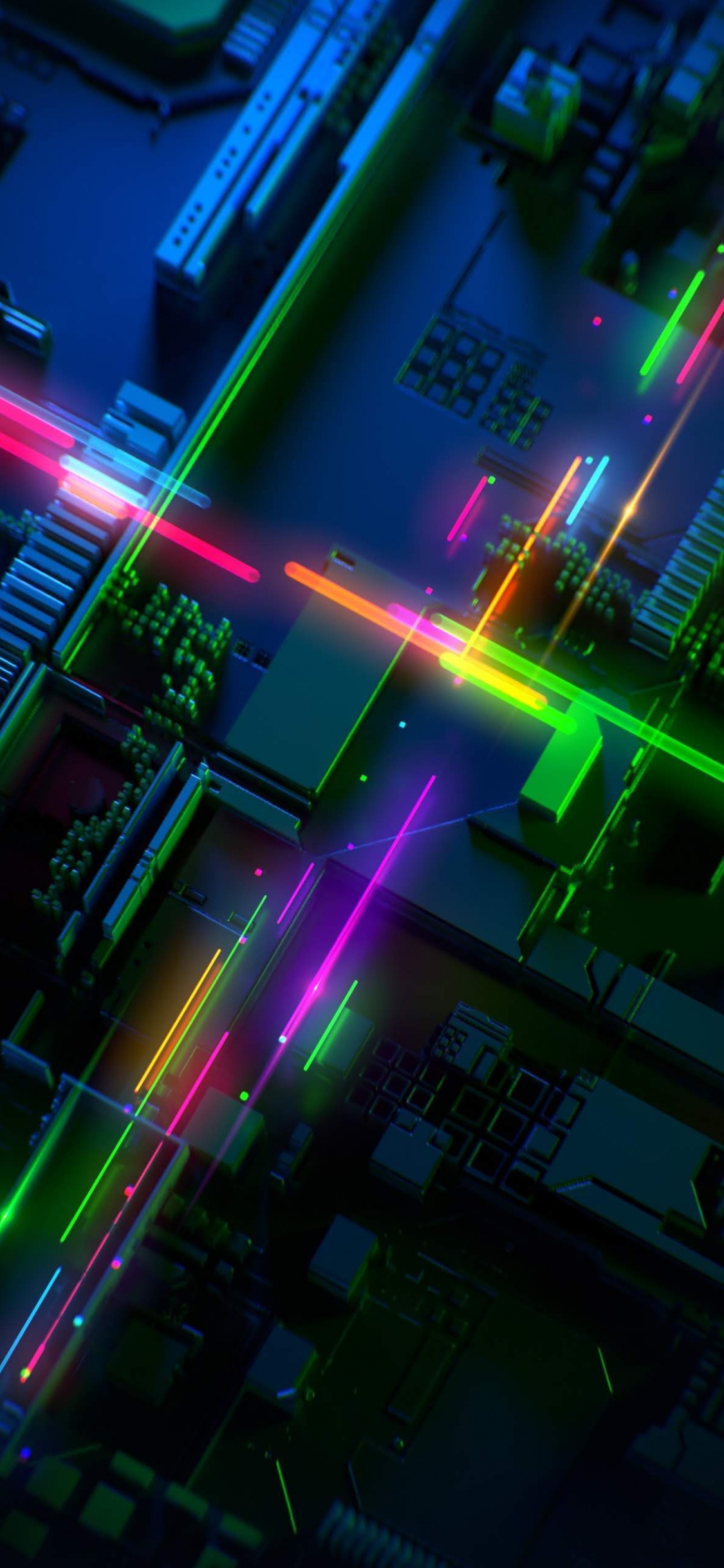 Razer, Razer Phone 2, Android, Razer Phone, Verde. Wallpaper in 1125x2436 Resolution