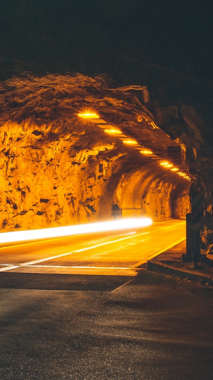 Time Lapse Photography of Road. Wallpaper in 720x1280 Resolution