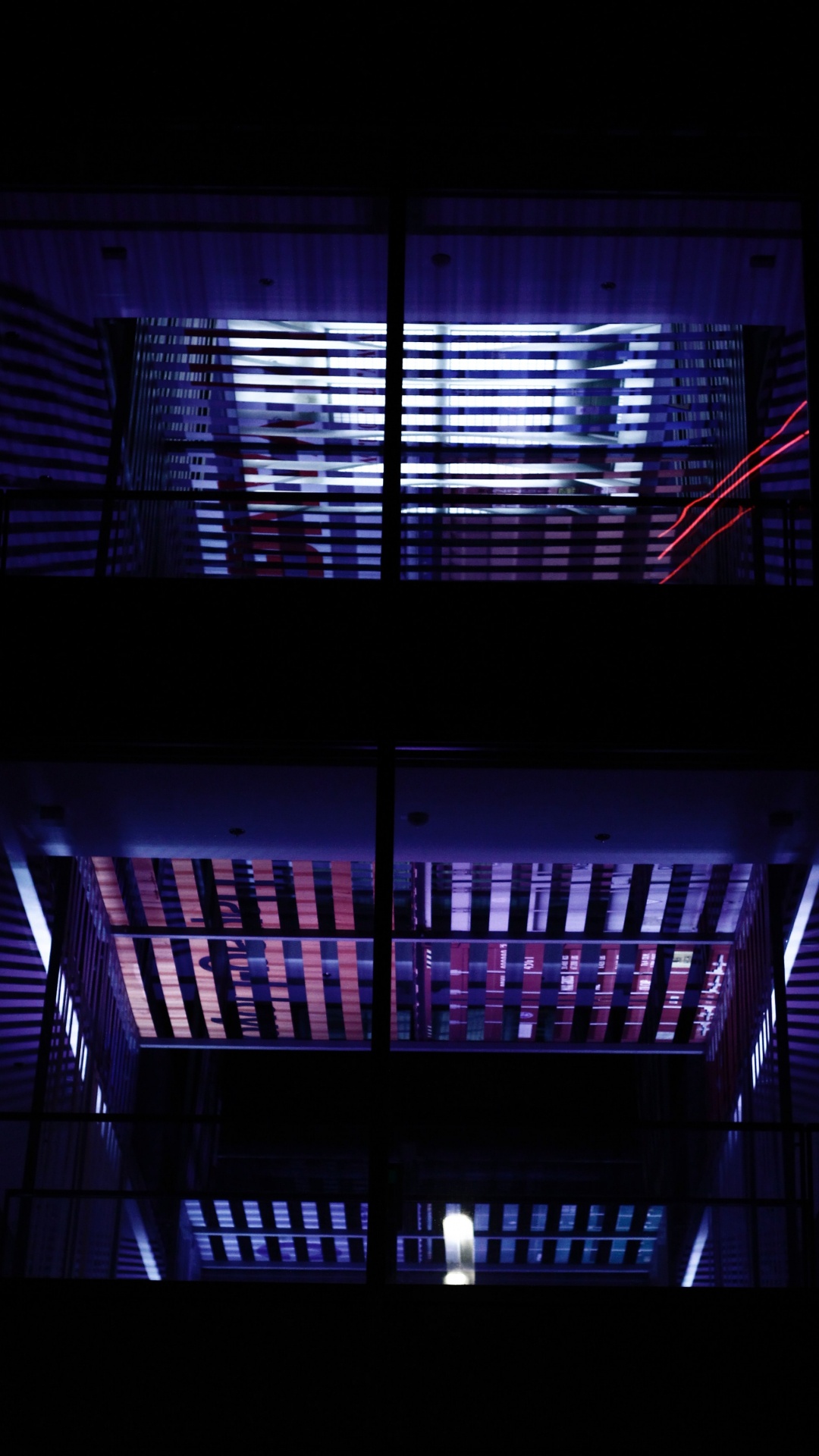 White and Red Metal Frame. Wallpaper in 1080x1920 Resolution