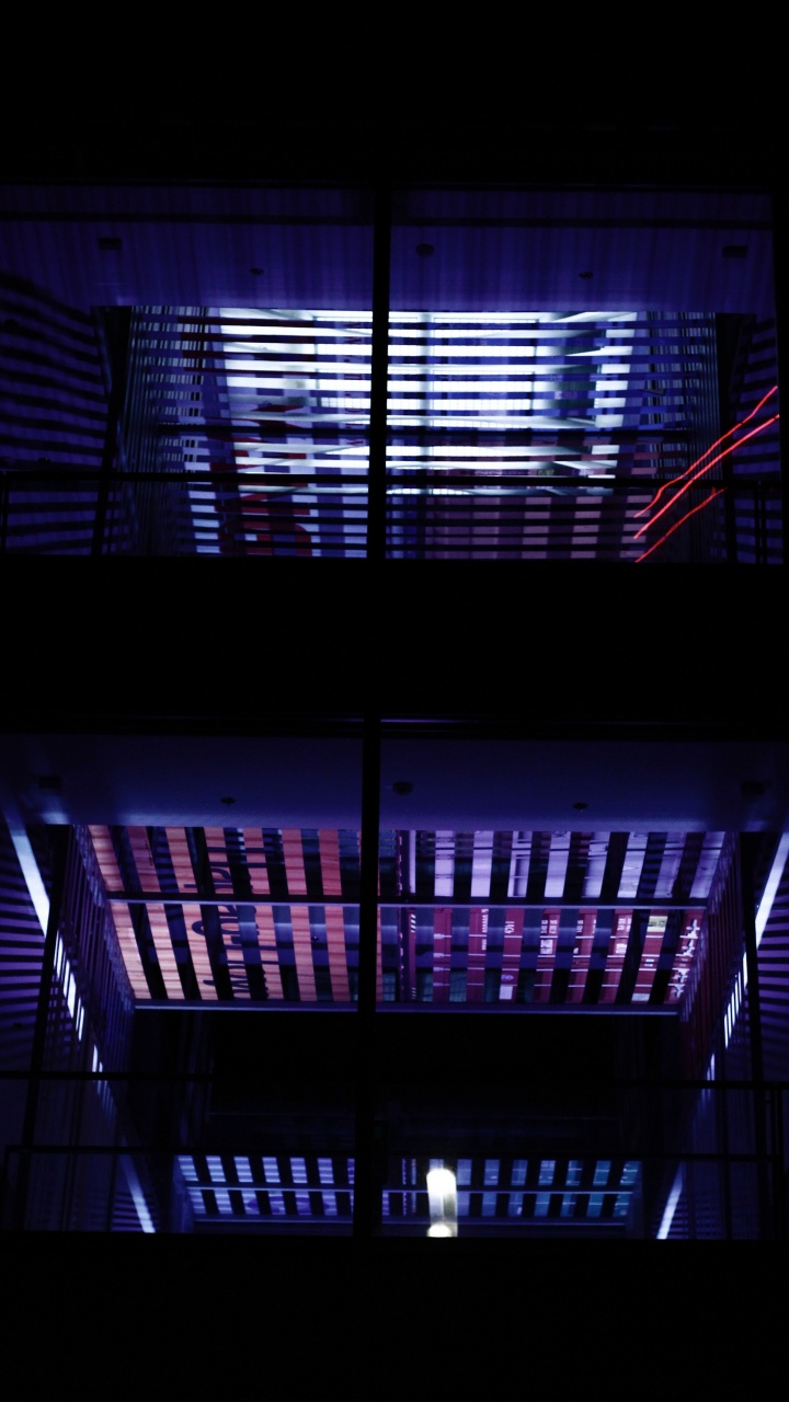 White and Red Metal Frame. Wallpaper in 720x1280 Resolution