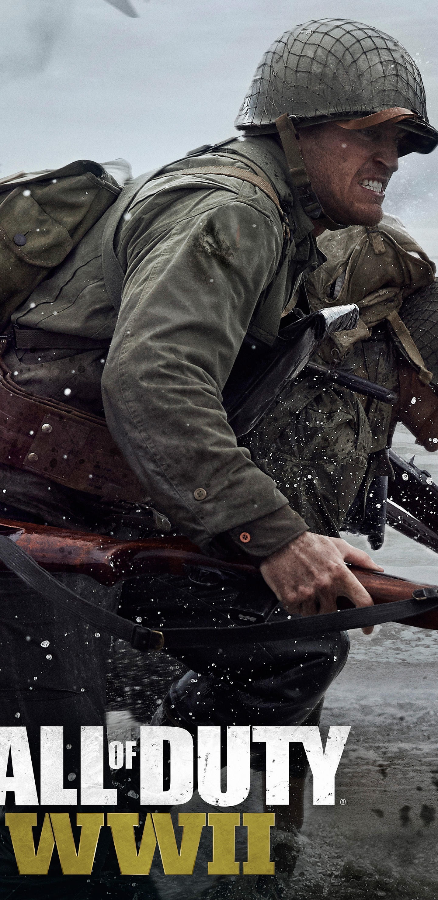 Call of Duty Ww2, Call of Duty WWII, Call of Duty, Call of Duty World at War, Activision. Wallpaper in 1440x2960 Resolution