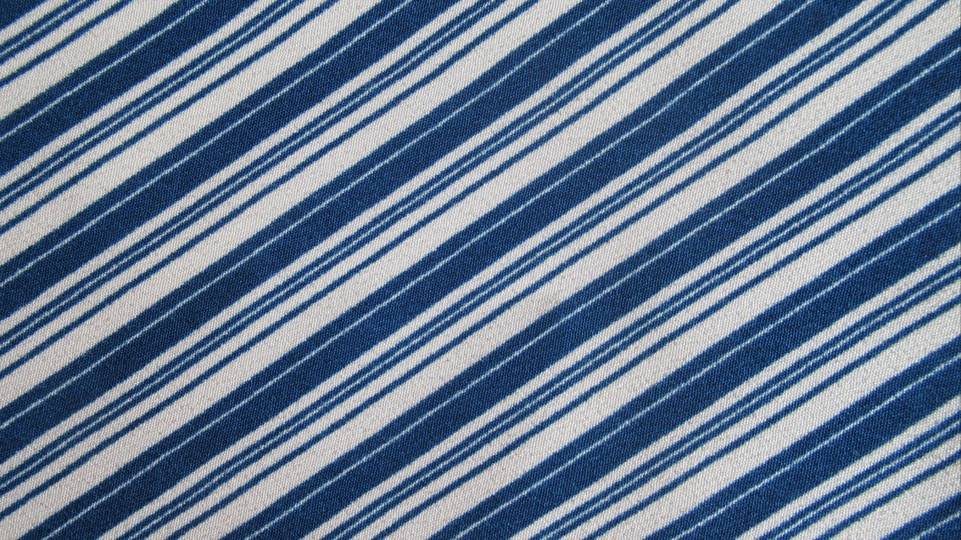 Textil a Rayas Azules y Blancas. Wallpaper in 1366x768 Resolution