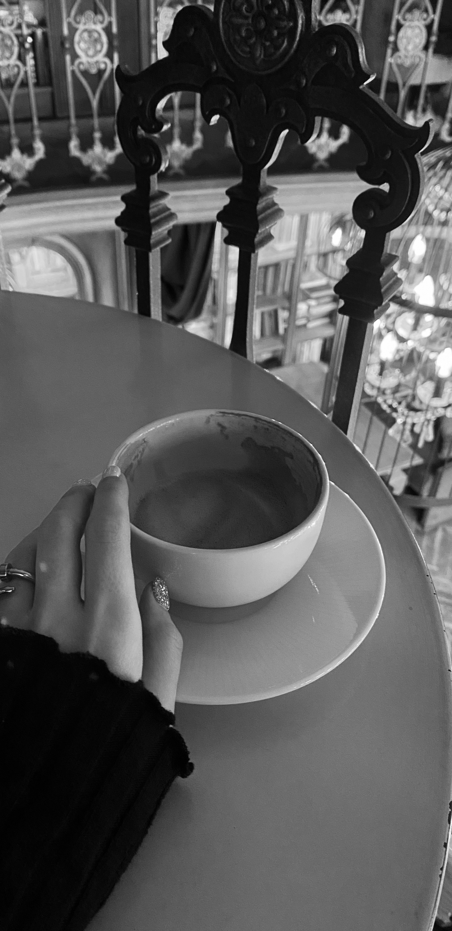 Black and White, Coffee Cup, Serveware, Cup, Dishware. Wallpaper in 1440x2960 Resolution