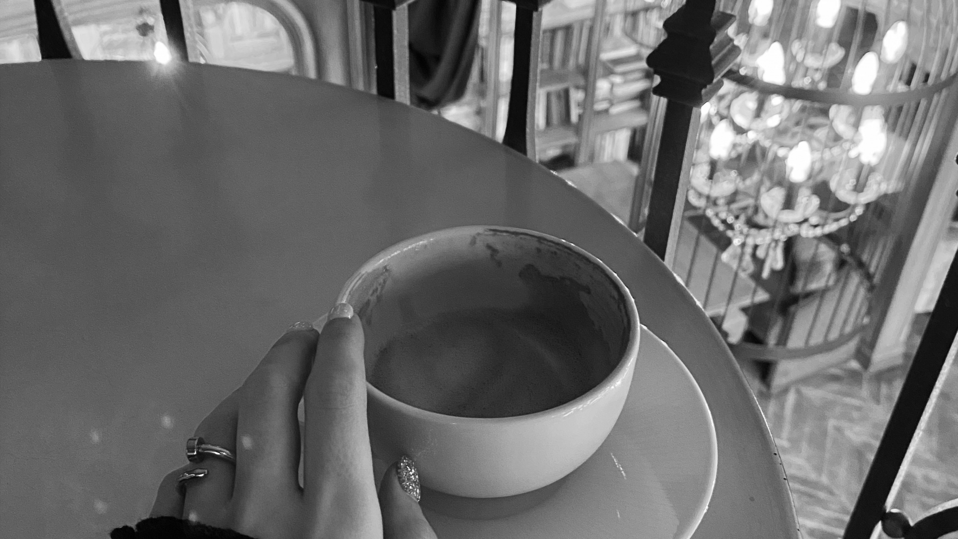 Noir et Blanc, Tasse à Café, Mesure, la Vaisselle, Verrerie. Wallpaper in 1920x1080 Resolution