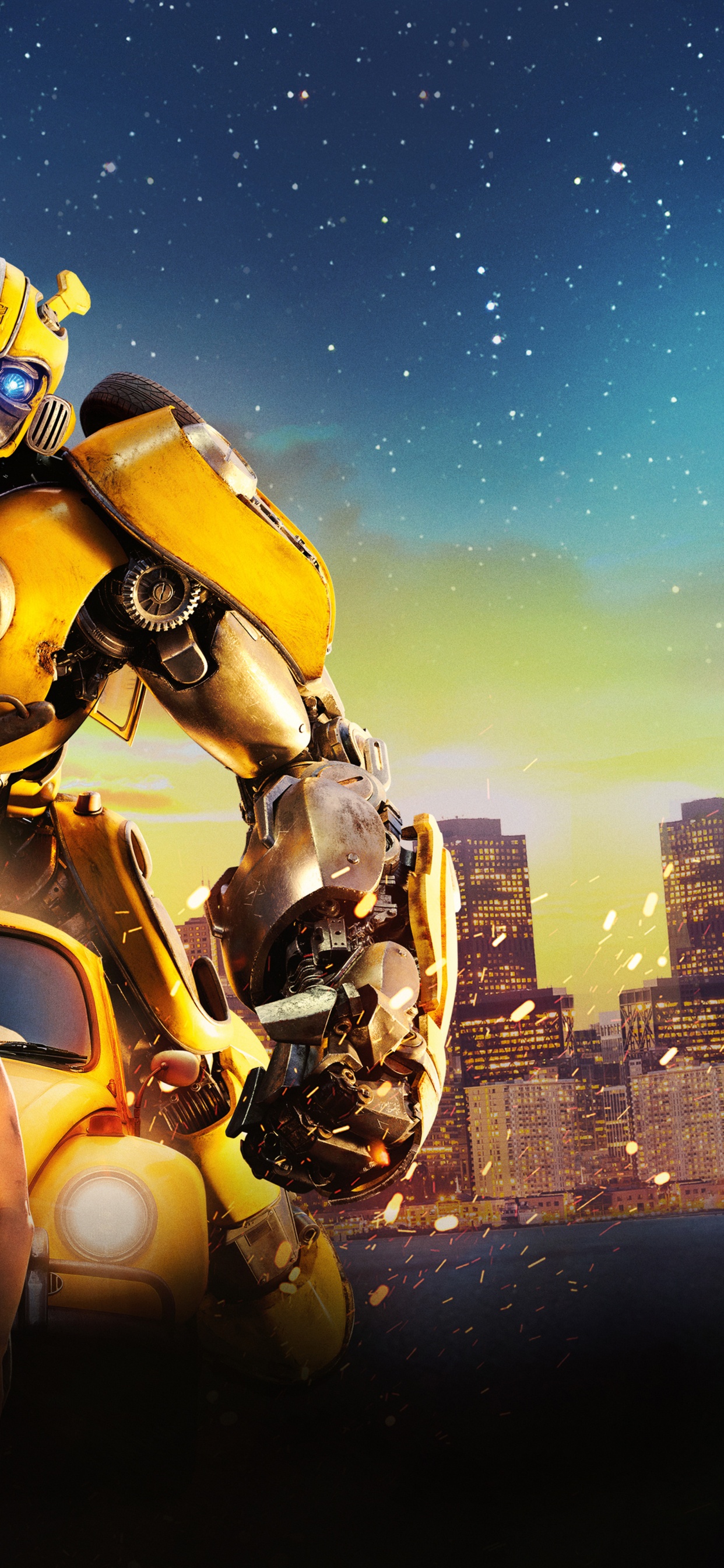 Roboter, Hummel, Transformator, Astronomisches Objekt, Raum. Wallpaper in 1242x2688 Resolution