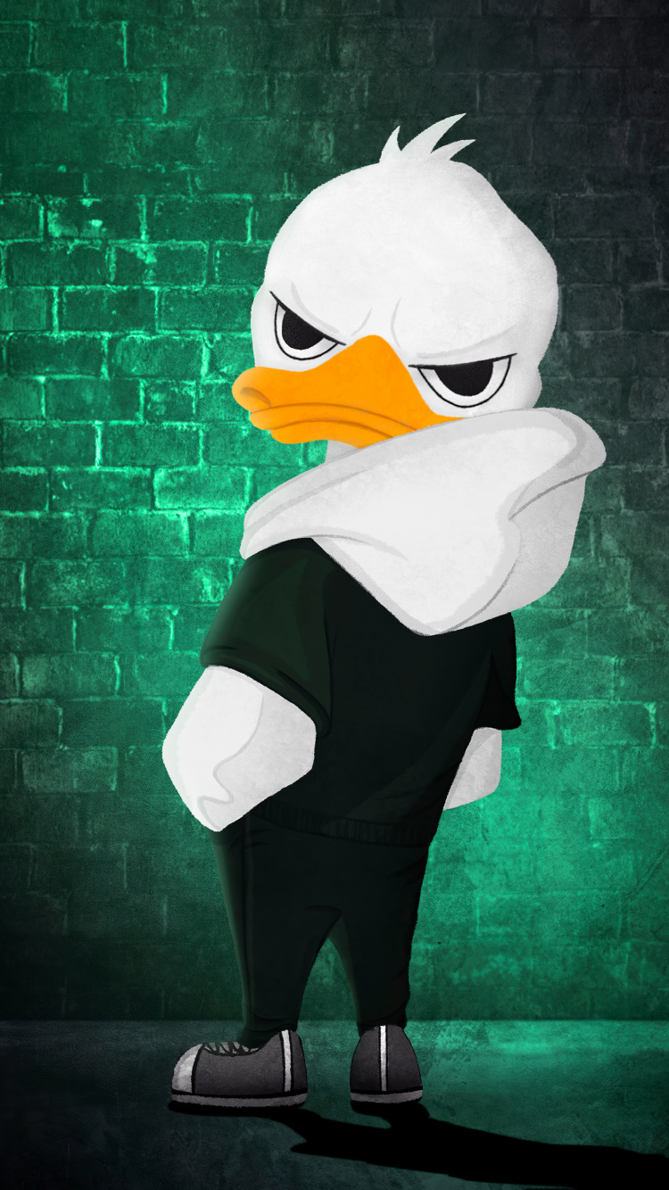 Street Duck. Wallpaper in 750x1334 Resolution