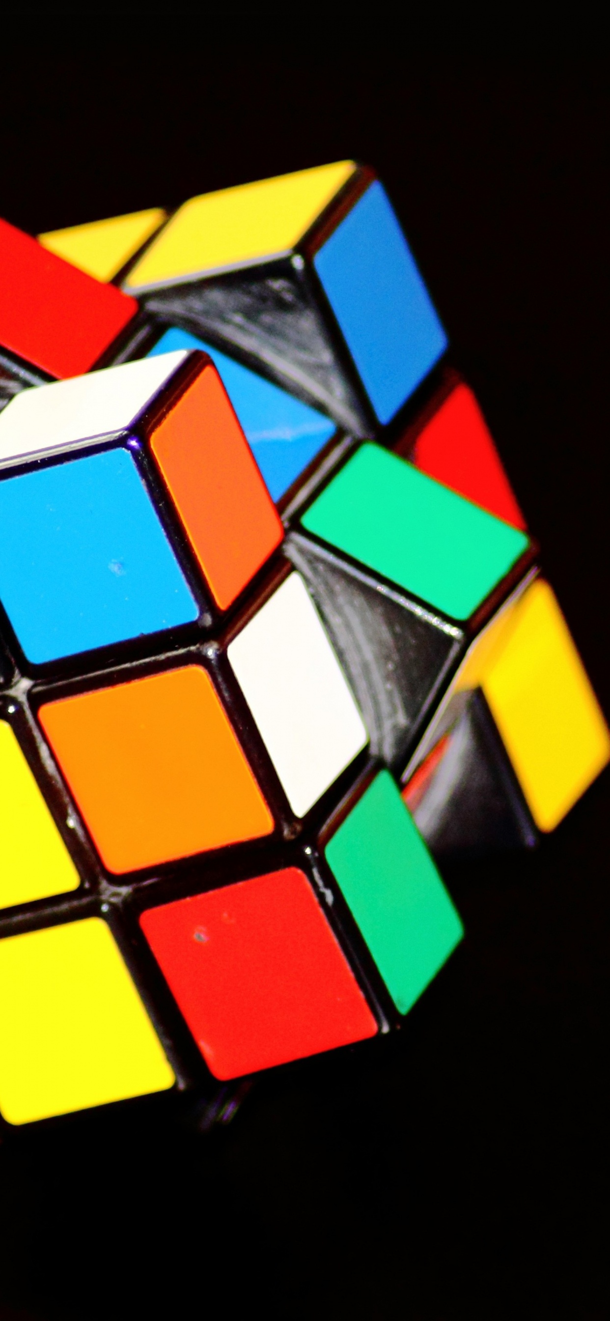 Cubo de Rubik, Cubo, Rompecabezas, Materia Gris, Rectángulo. Wallpaper in 1242x2688 Resolution