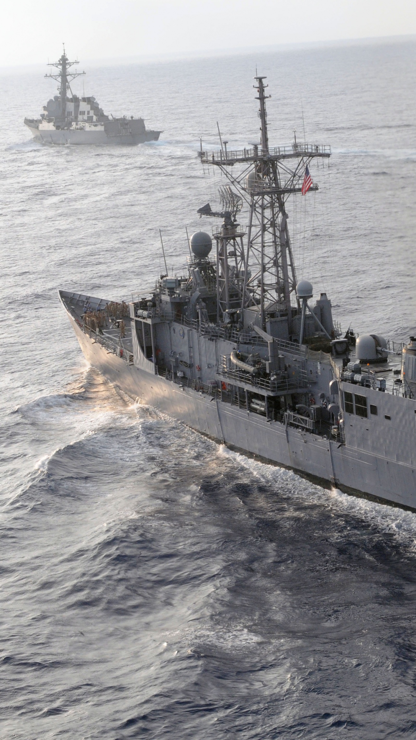 Frigate, United States Navy, Warship, Naval Ship, Ship. Wallpaper in 1440x2560 Resolution
