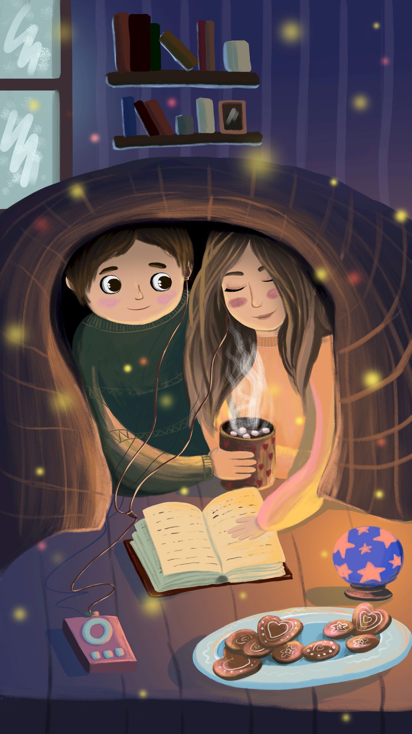 Cartoon, Schémas, Rythme, Chanson, Art. Wallpaper in 1440x2560 Resolution