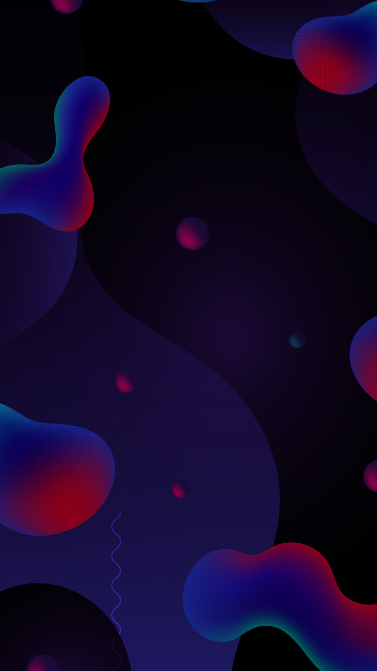 Luz, Arte Fractal, Morado, Negro, Azure. Wallpaper in 750x1334 Resolution