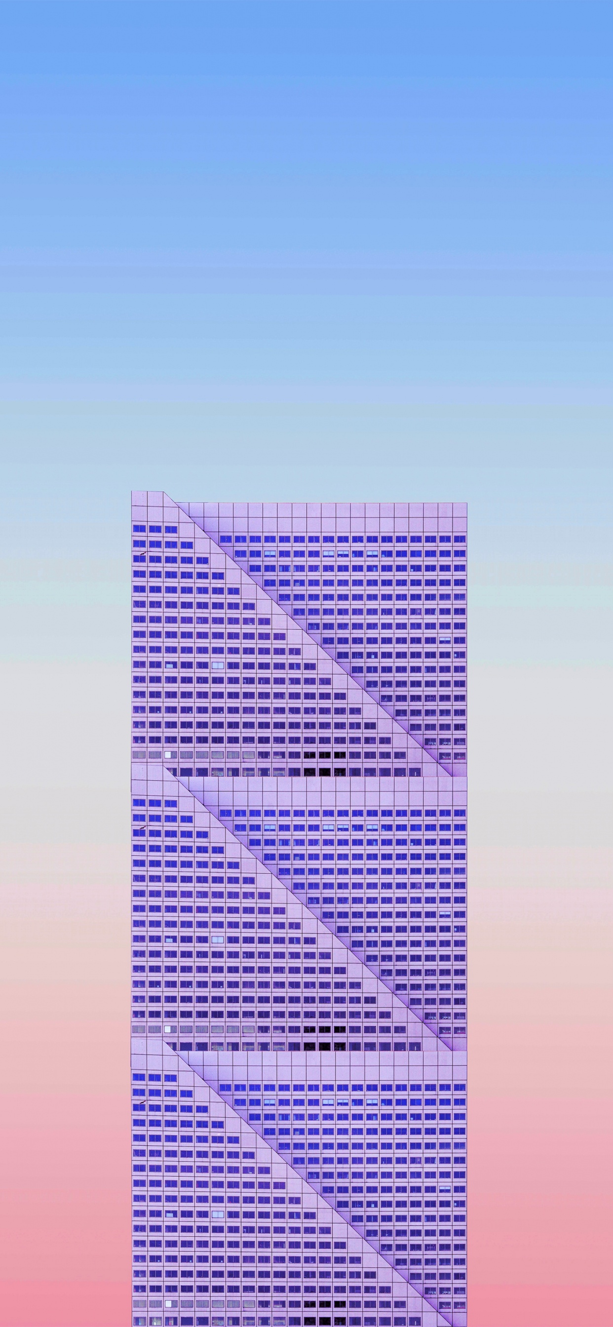 Architecture, Réveille-toi Dans le Ciel, Purple, Azure, Rectangle. Wallpaper in 1242x2688 Resolution