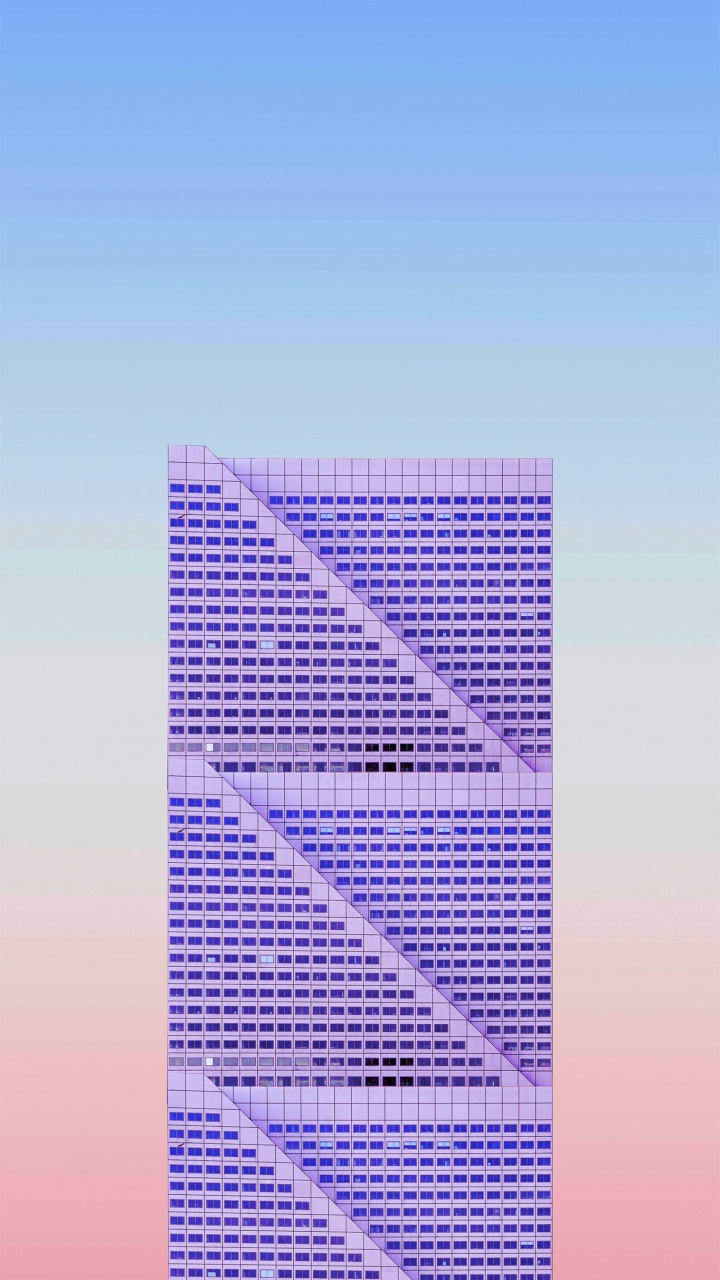 Architecture, Réveille-toi Dans le Ciel, Purple, Azure, Rectangle. Wallpaper in 720x1280 Resolution