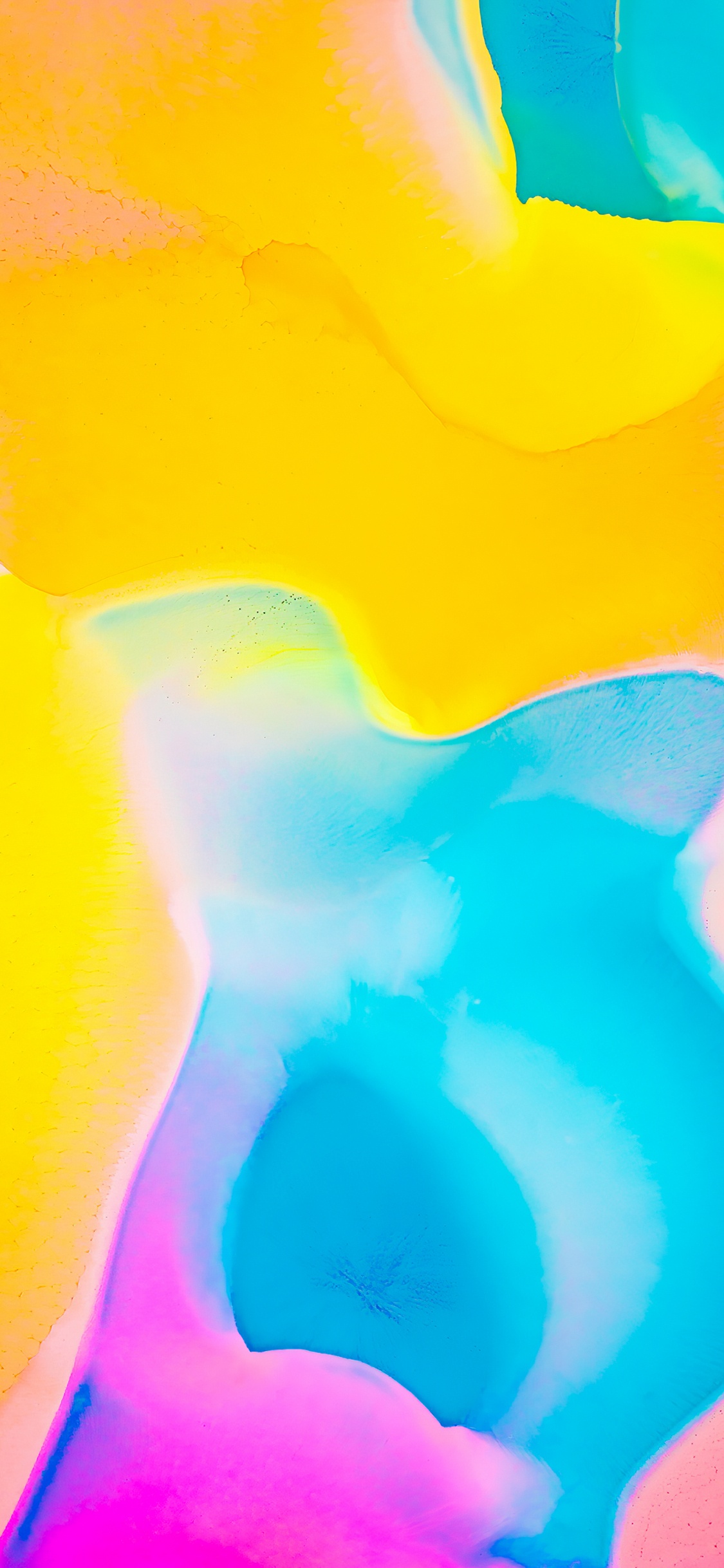 Azure, 手势, 液体, 和阴影的色彩, 艺术 壁纸 1125x2436 允许