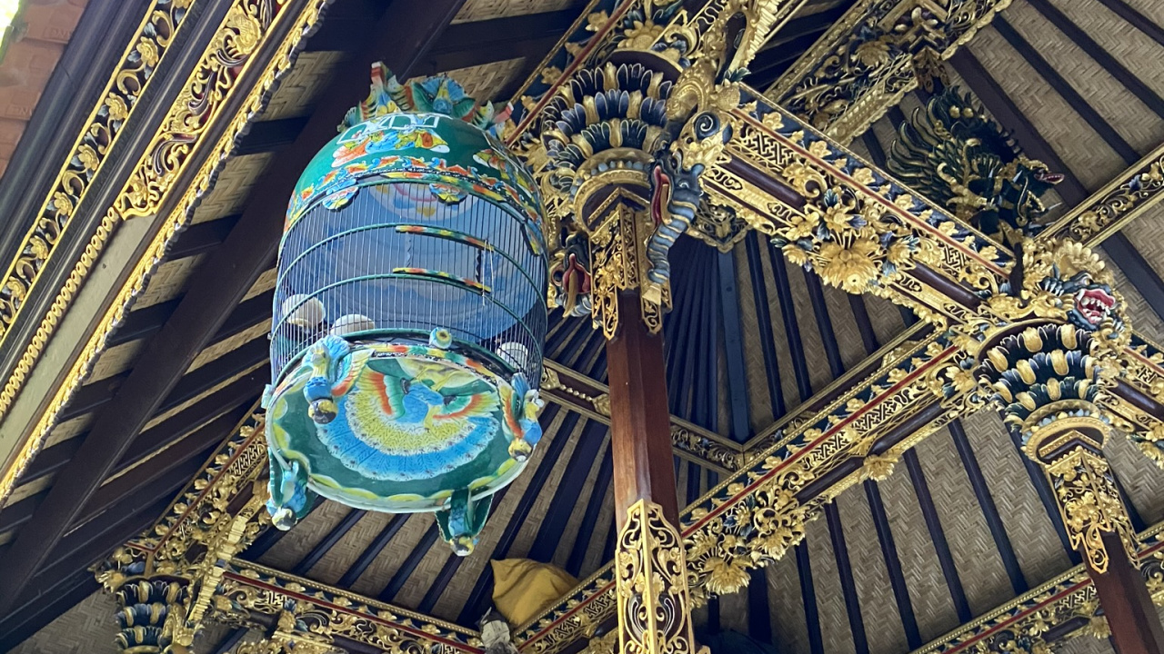 Bali, Landmark, Faade, Ceiling, Temple. Wallpaper in 1280x720 Resolution