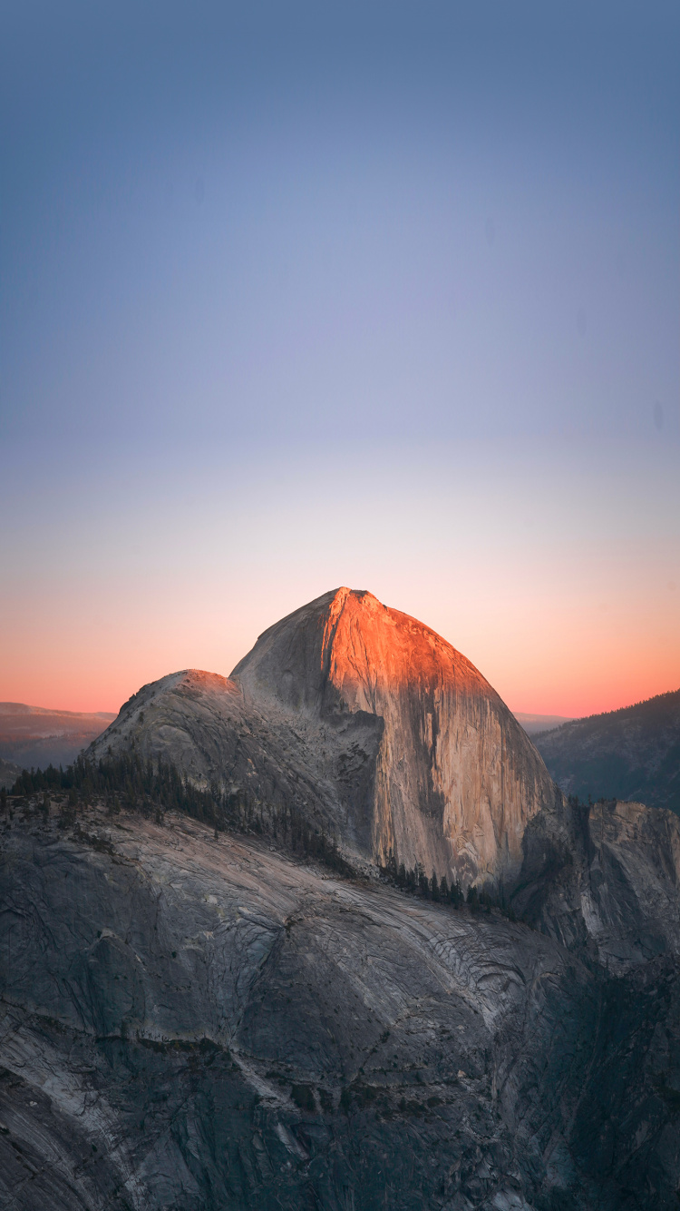 Glacier Point, Half Dome, Olmsted Point, National Park, Yosemite Falls. Wallpaper in 750x1334 Resolution