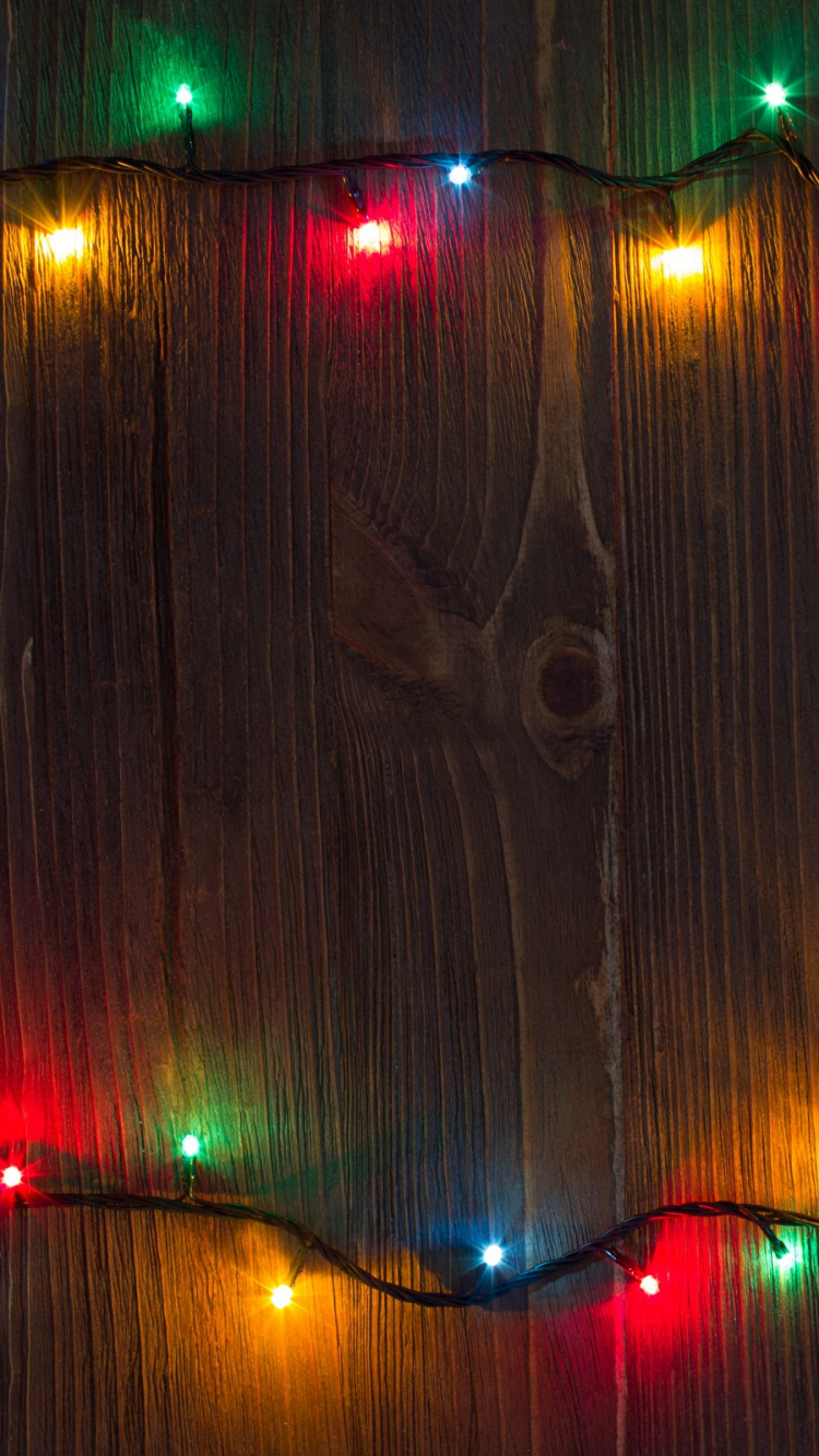 Christmas Day, Christmas Lights, Holiday, Light, Lighting. Wallpaper in 750x1334 Resolution