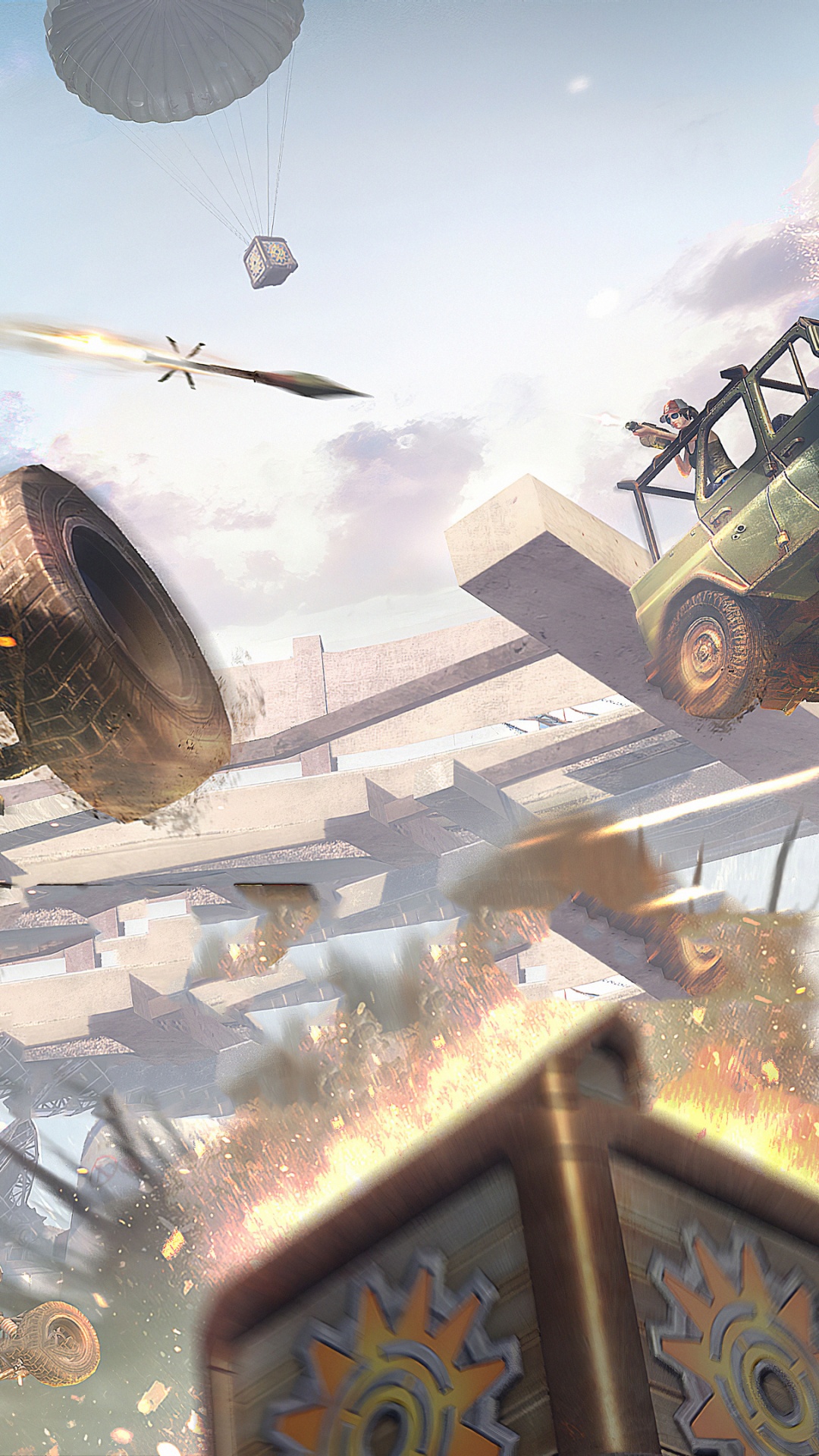 Pubg Ragegear, Esports, Juego de Disparos, Luz, Rueda. Wallpaper in 1080x1920 Resolution