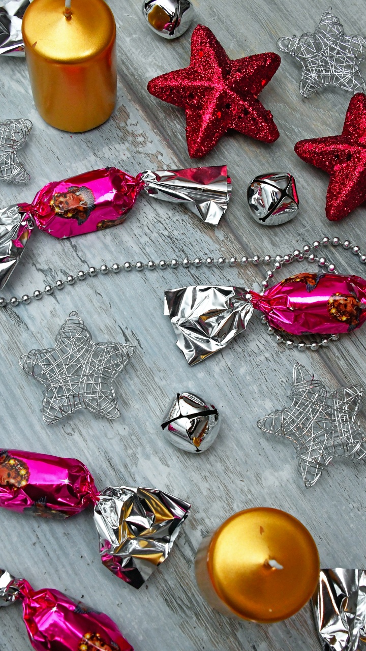 Weihnachten, Weihnachtsdekoration, Christmas Ornament, Weihnachtsbaum, Verzierung. Wallpaper in 720x1280 Resolution