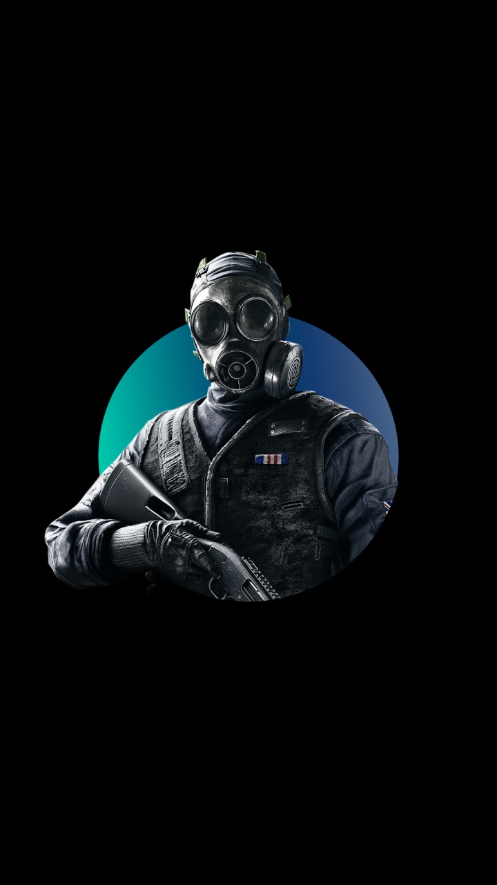 Amoled, Tom Clancy, Darkness, Mask, Space. Wallpaper in 720x1280 Resolution