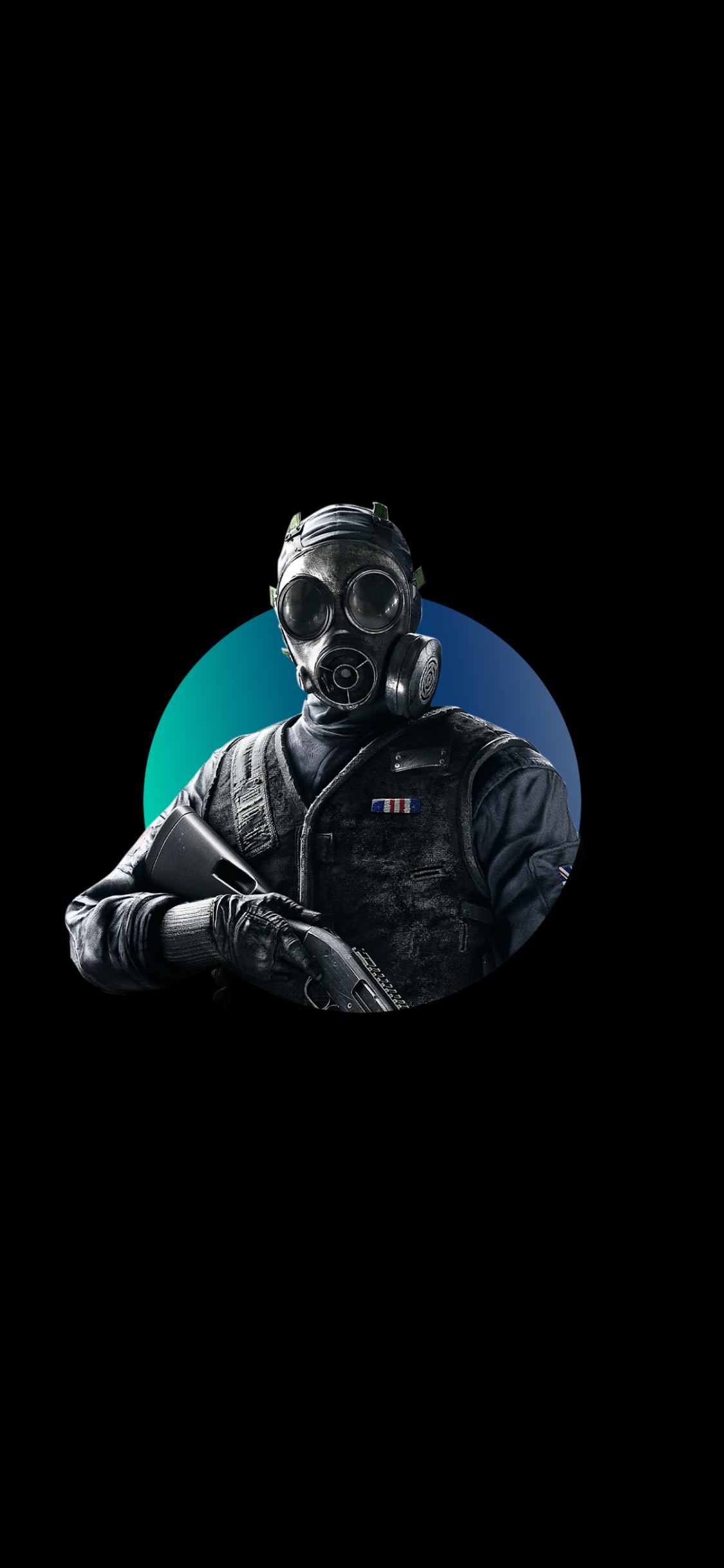 Amoled, Tom Clancy, Mascarilla, Espacio. Wallpaper in 1125x2436 Resolution