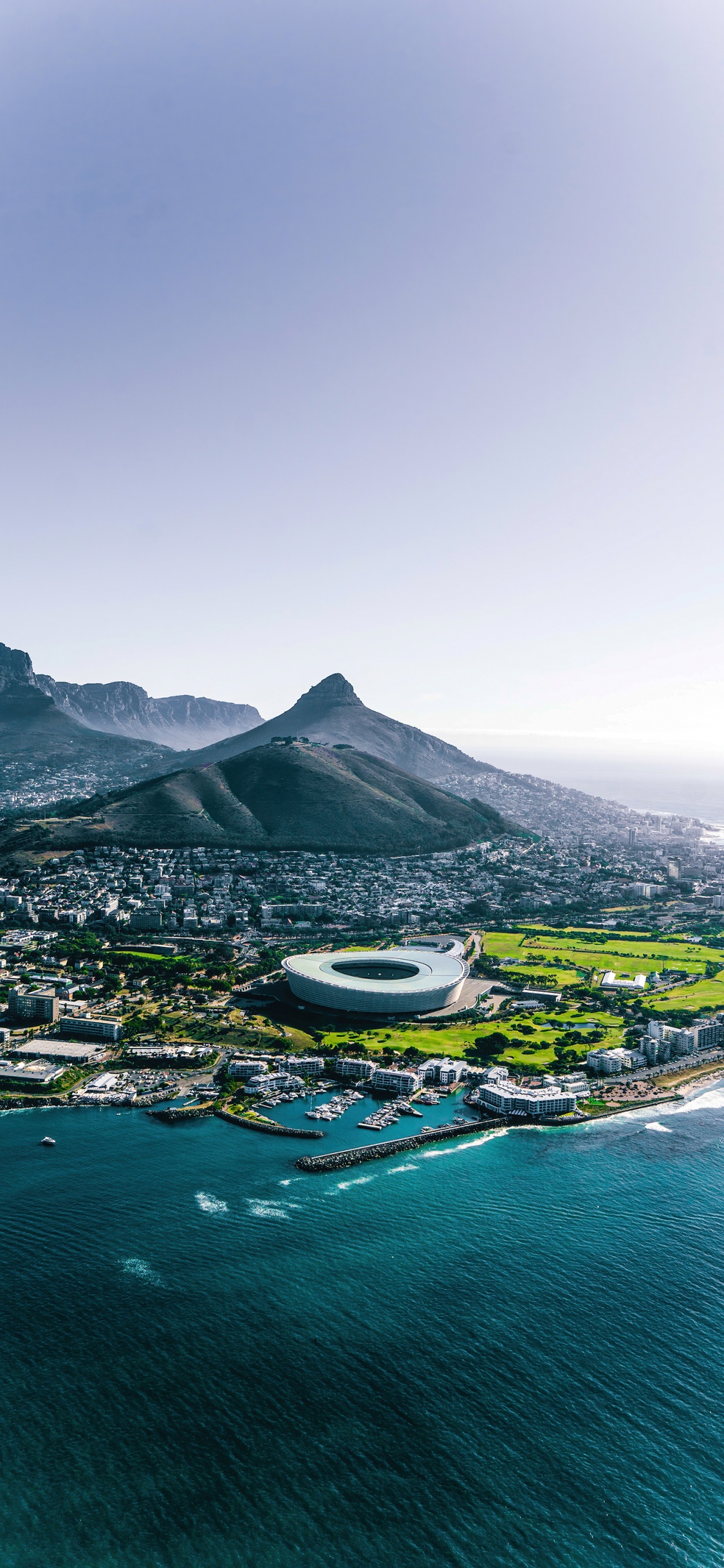 Cape Town, Kruger National Park, Sea, Water, Cloud. Wallpaper in 1125x2436 Resolution