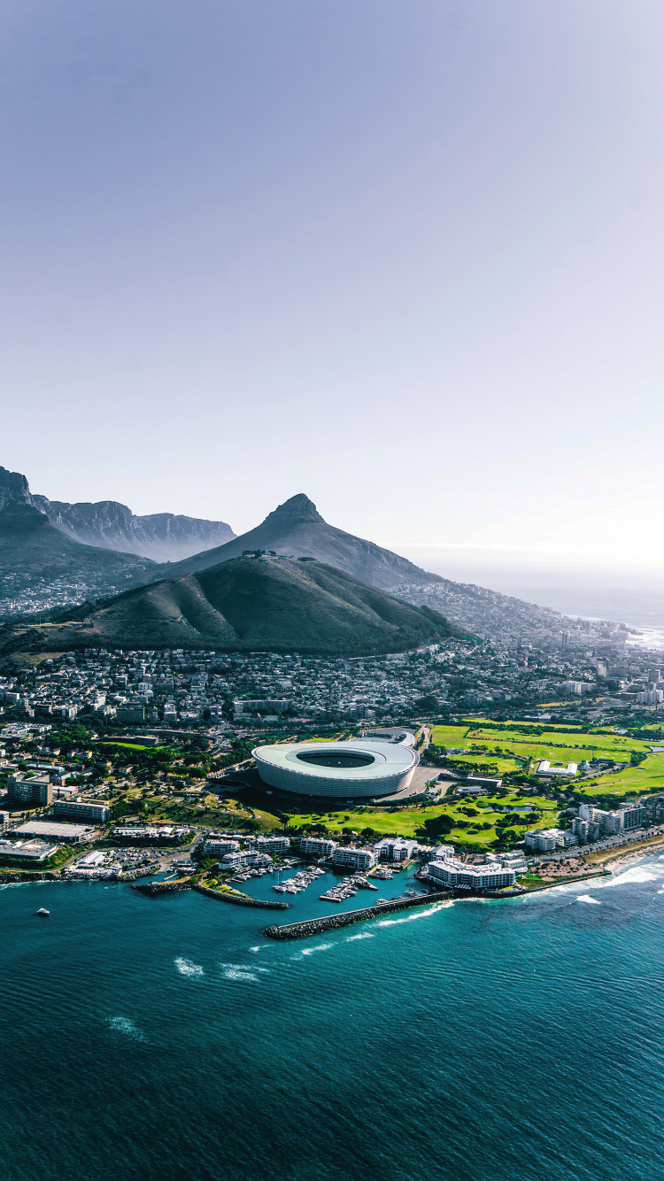 Cape Town, Kruger National Park, Sea, Water, Cloud. Wallpaper in 750x1334 Resolution