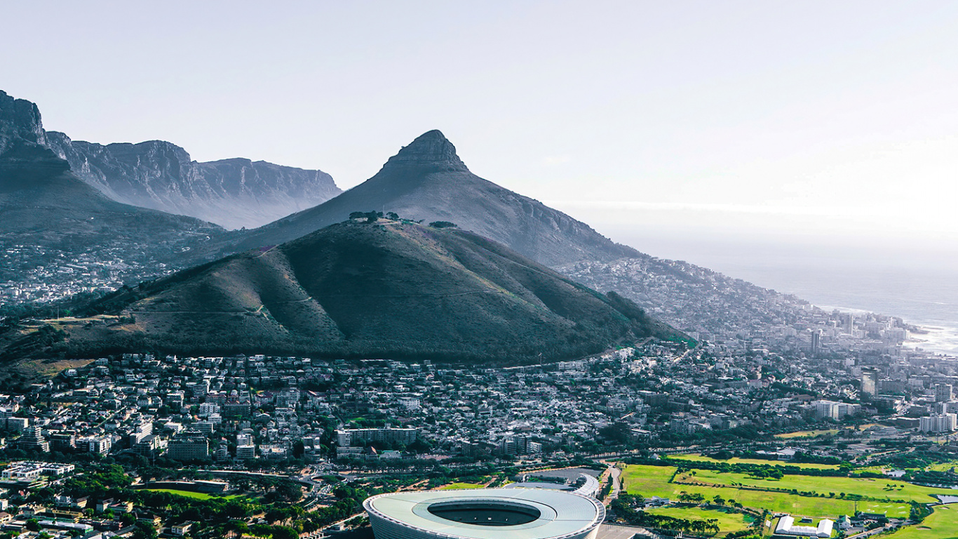开普敦, Kruger国家公园, 大海, 水资源, Azure 壁纸 1366x768 允许