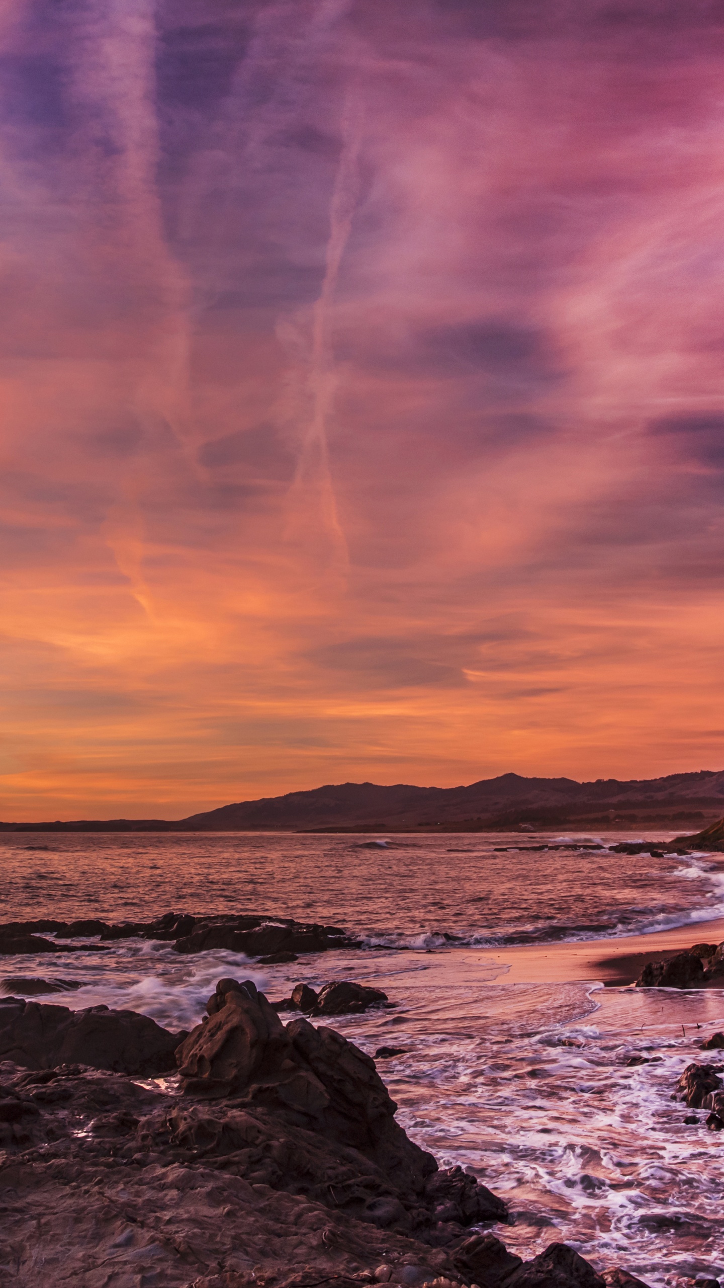 États-unis, Corps de L'eau, Mer, Nature, Côte. Wallpaper in 1440x2560 Resolution