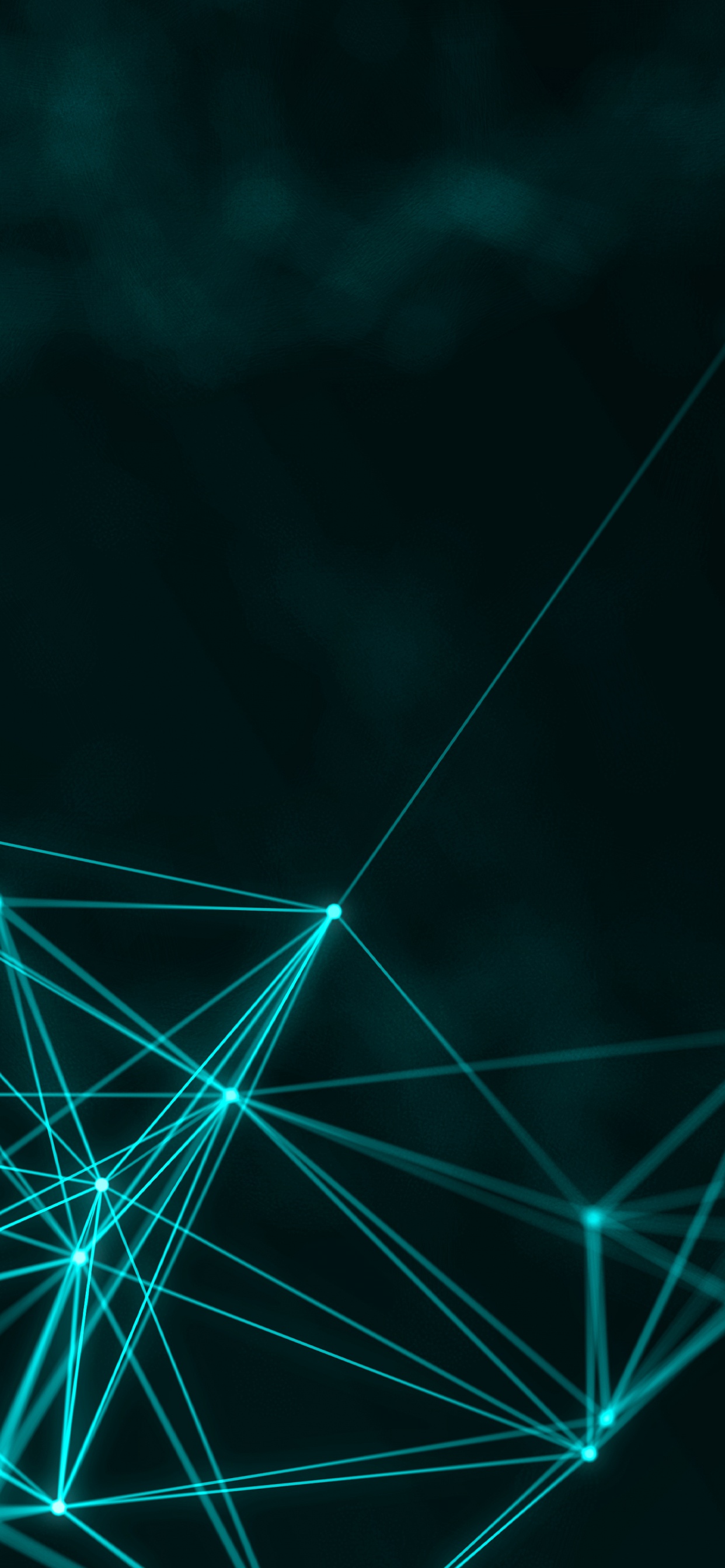 Weiße Lichterketten Auf Schwarzem Hintergrund. Wallpaper in 1242x2688 Resolution