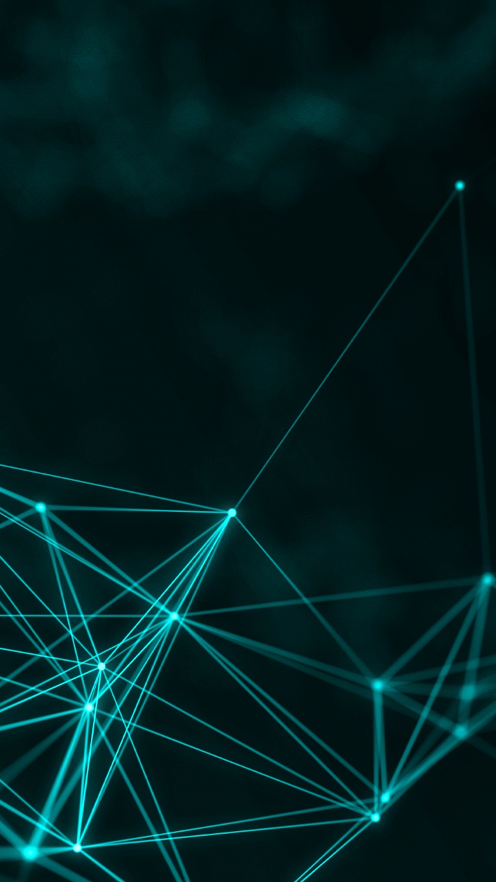 绿色的, 光, 三角形, 空间, 气氛 壁纸 720x1280 允许