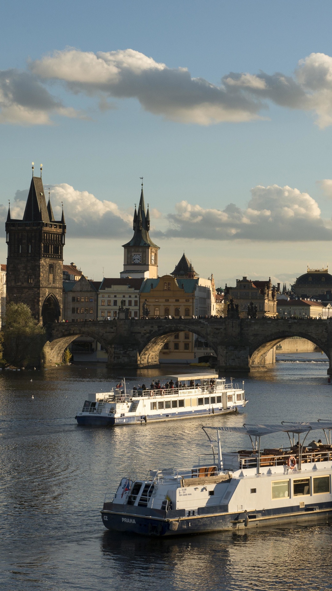 White Boat on Water Near Brown Concrete Building During Daytime. Wallpaper in 1080x1920 Resolution