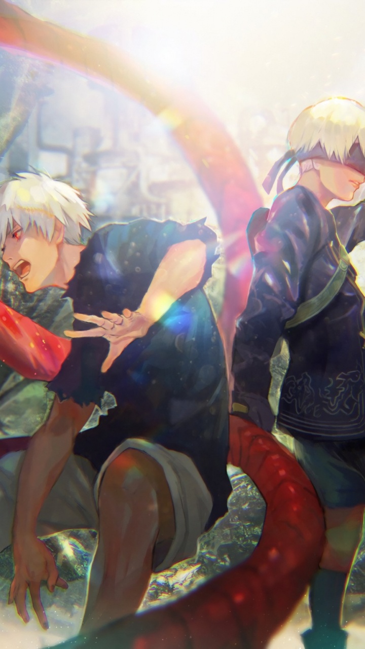 3 Men in Black and Red Suit Holding Black and Red Hose. Wallpaper in 720x1280 Resolution