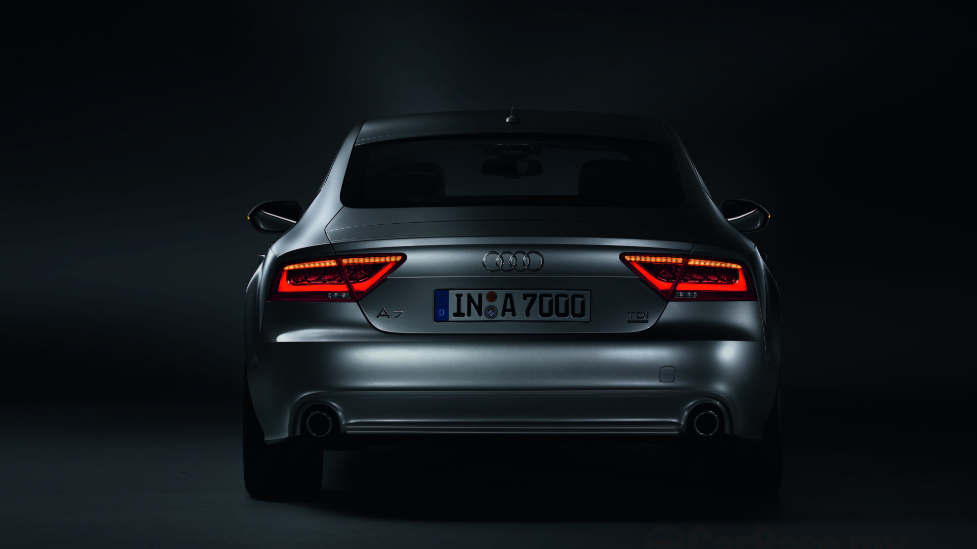 Black Bmw m 3 on Black Background. Wallpaper in 1920x1080 Resolution