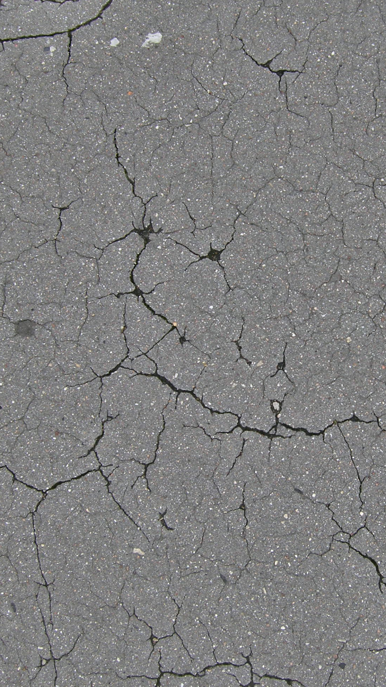 Grey and Black Concrete Pavement. Wallpaper in 750x1334 Resolution