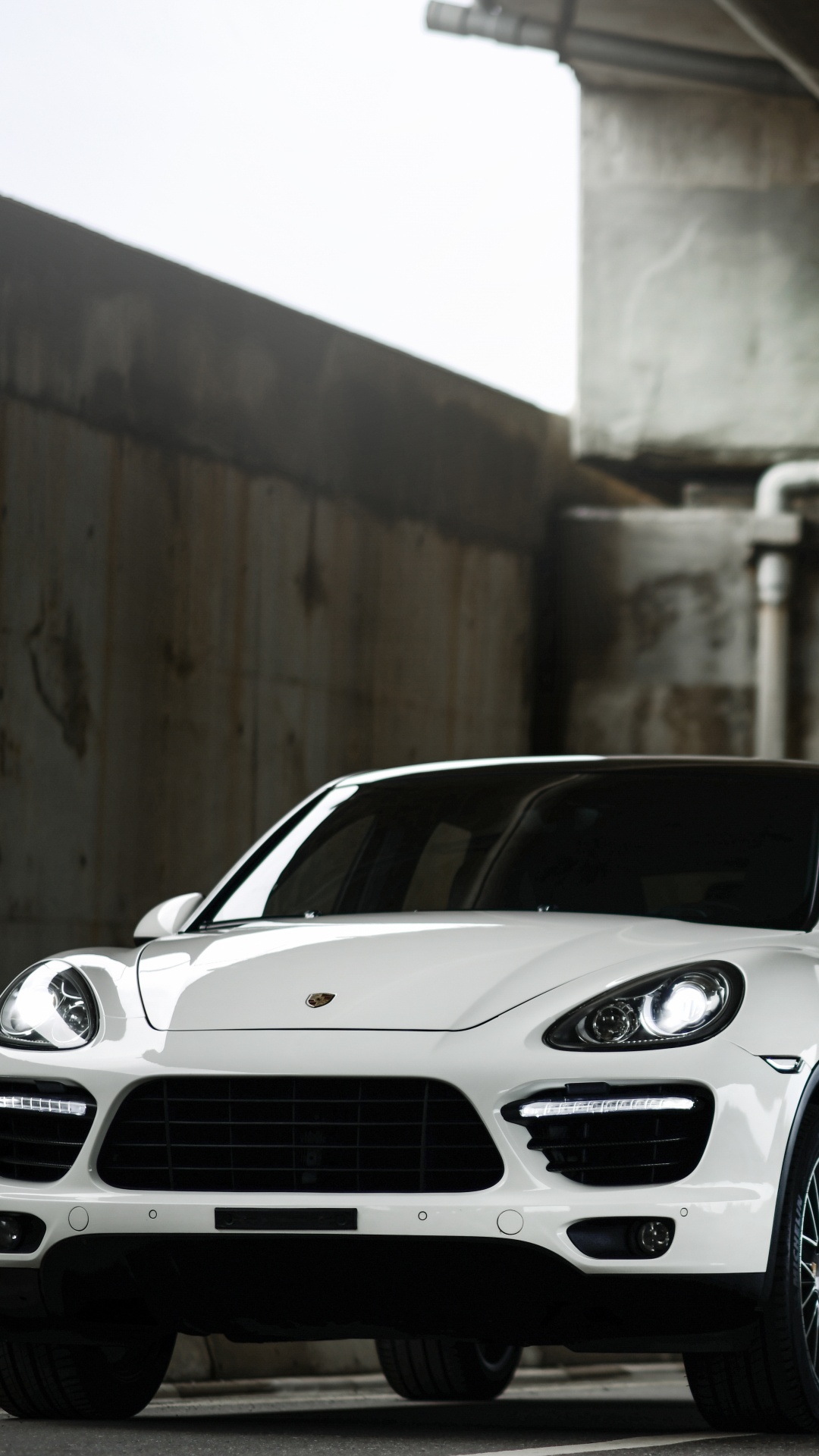 White Bmw m 3 Coupe Parked on Tunnel. Wallpaper in 1080x1920 Resolution