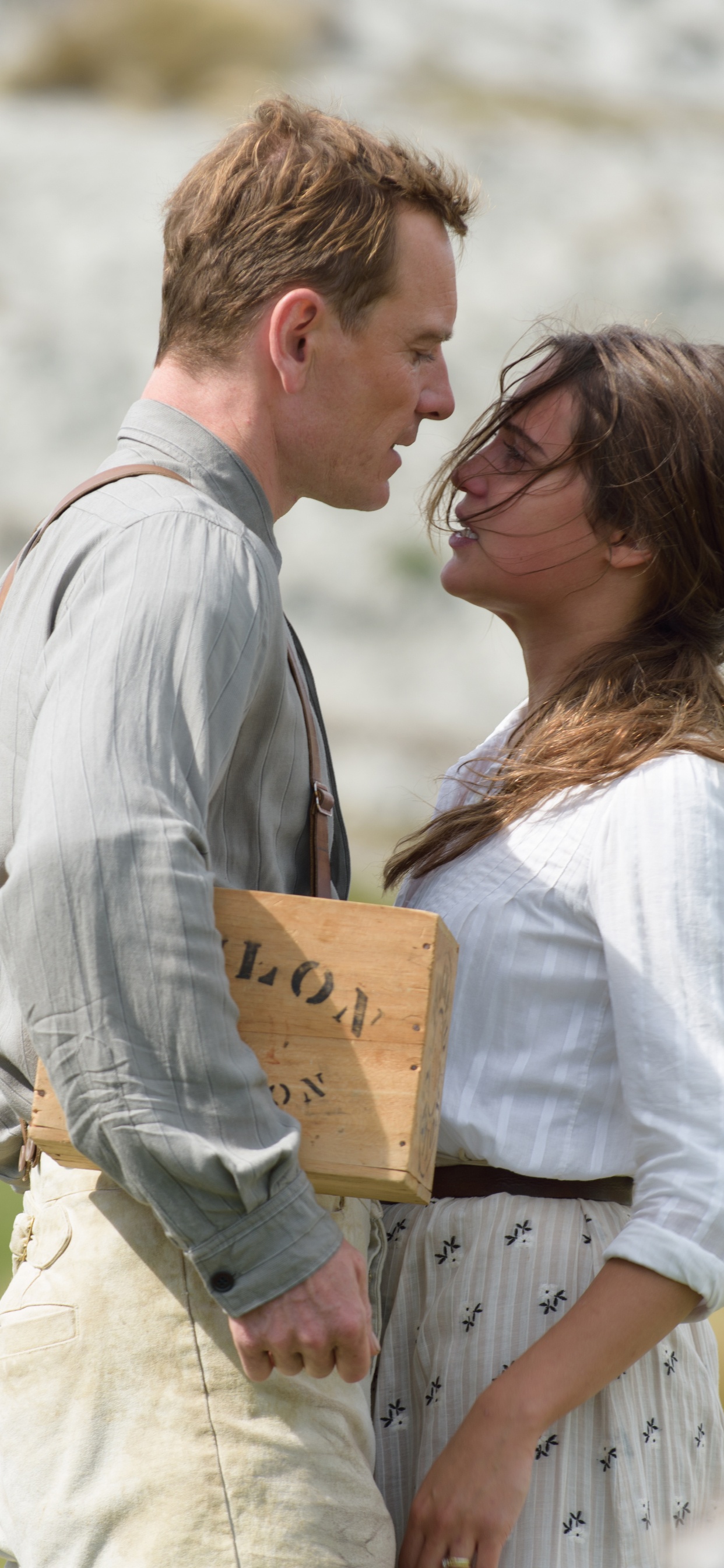 Man in White Dress Shirt and Woman in White Dress Shirt Holding Brown Wooden Board During. Wallpaper in 1242x2688 Resolution